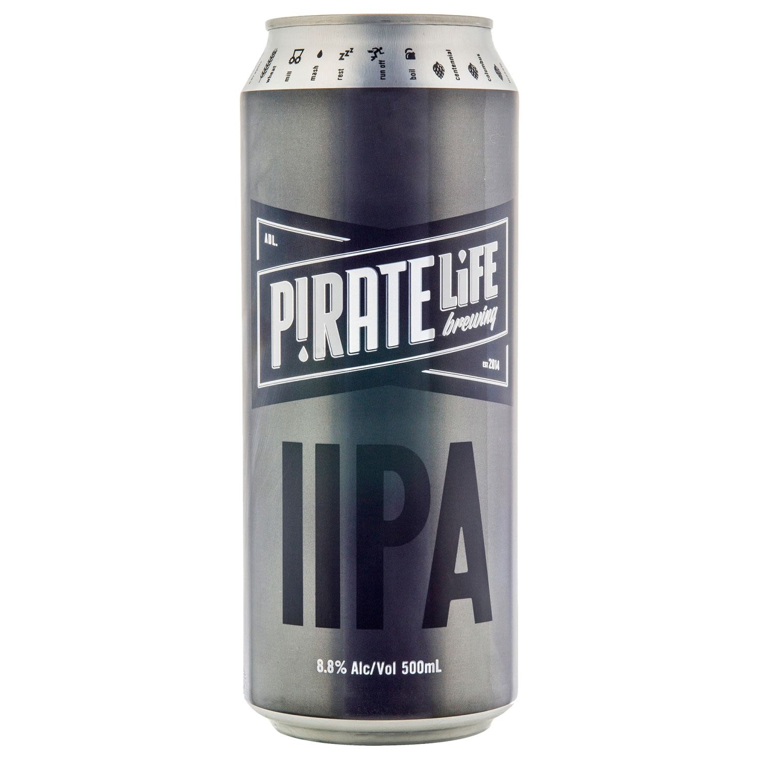 Pirate Life Brewing IIPA Can 500mL