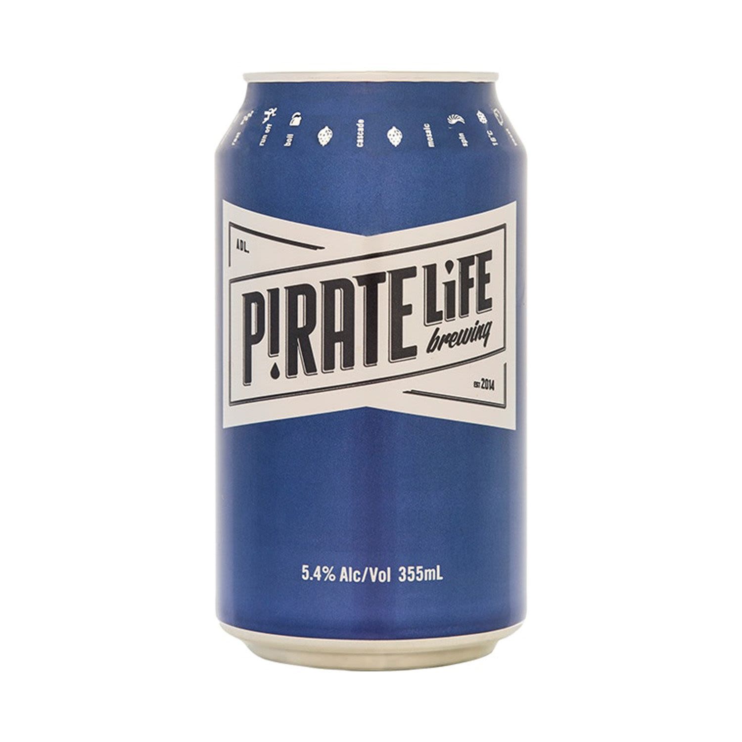 Pirate Life Pale Ale Can 355mL