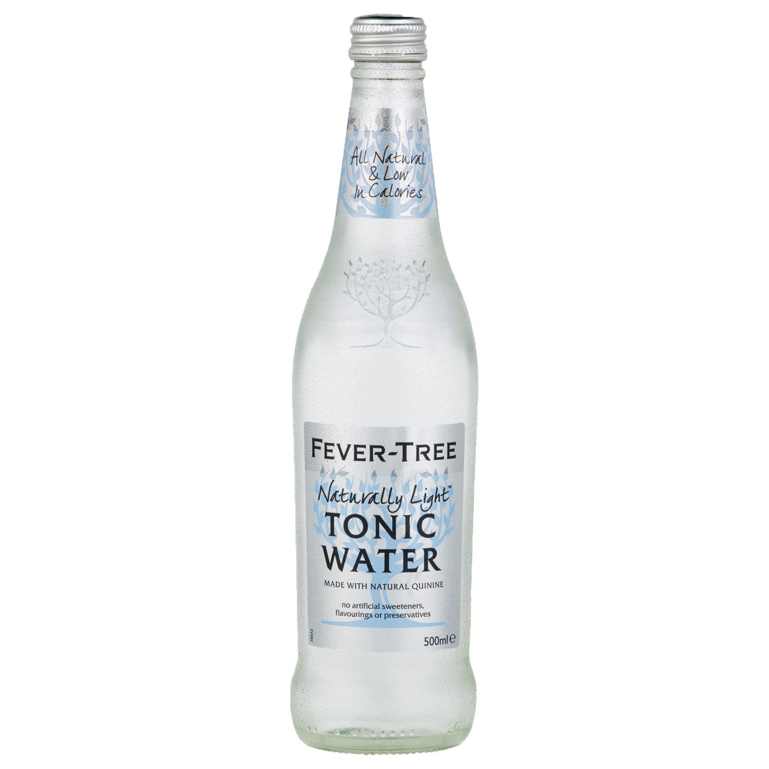 Fever Tree Natural Light Tonic Water Bottle 500mL