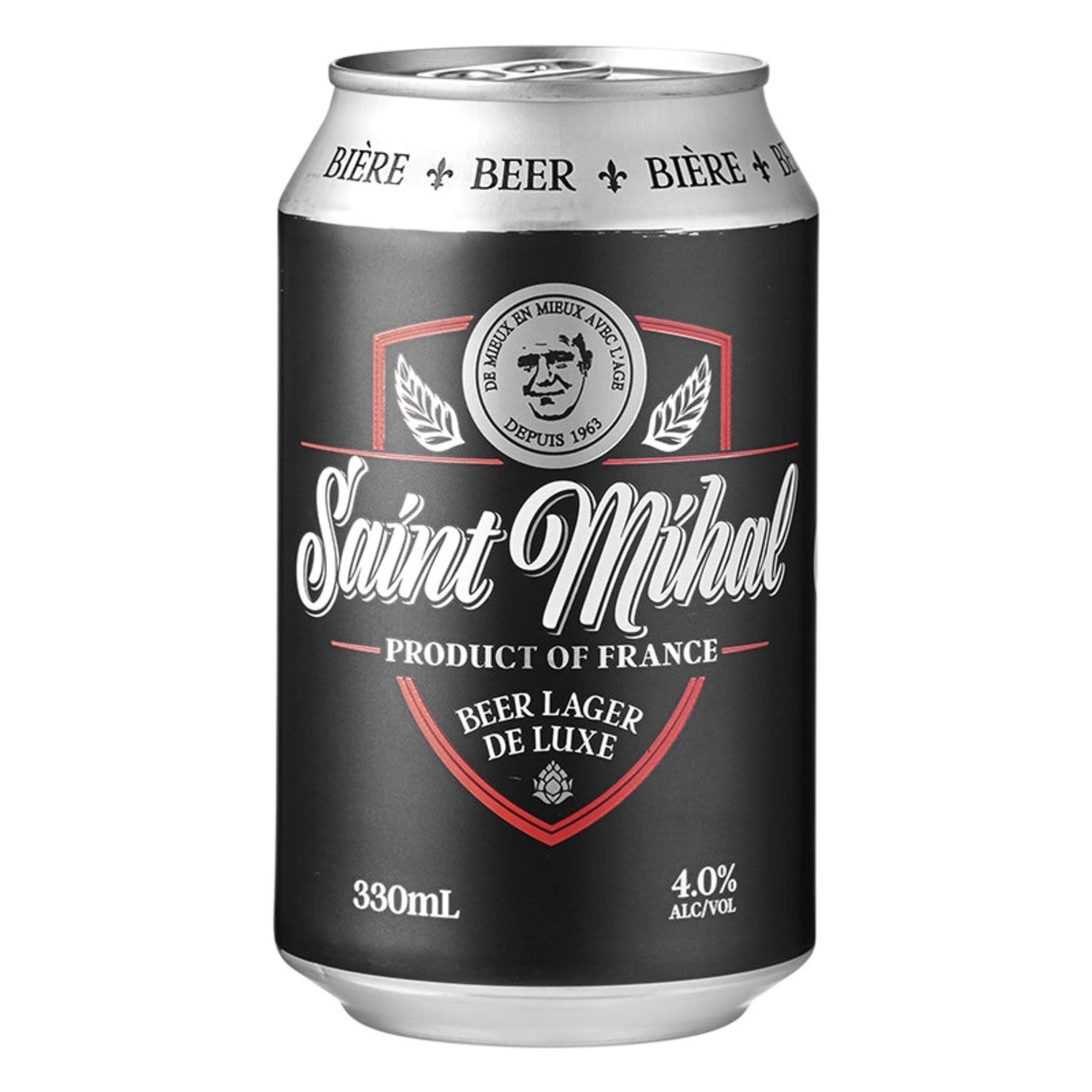 Saint Mihal Beer Lager De Luxe Can 330mL