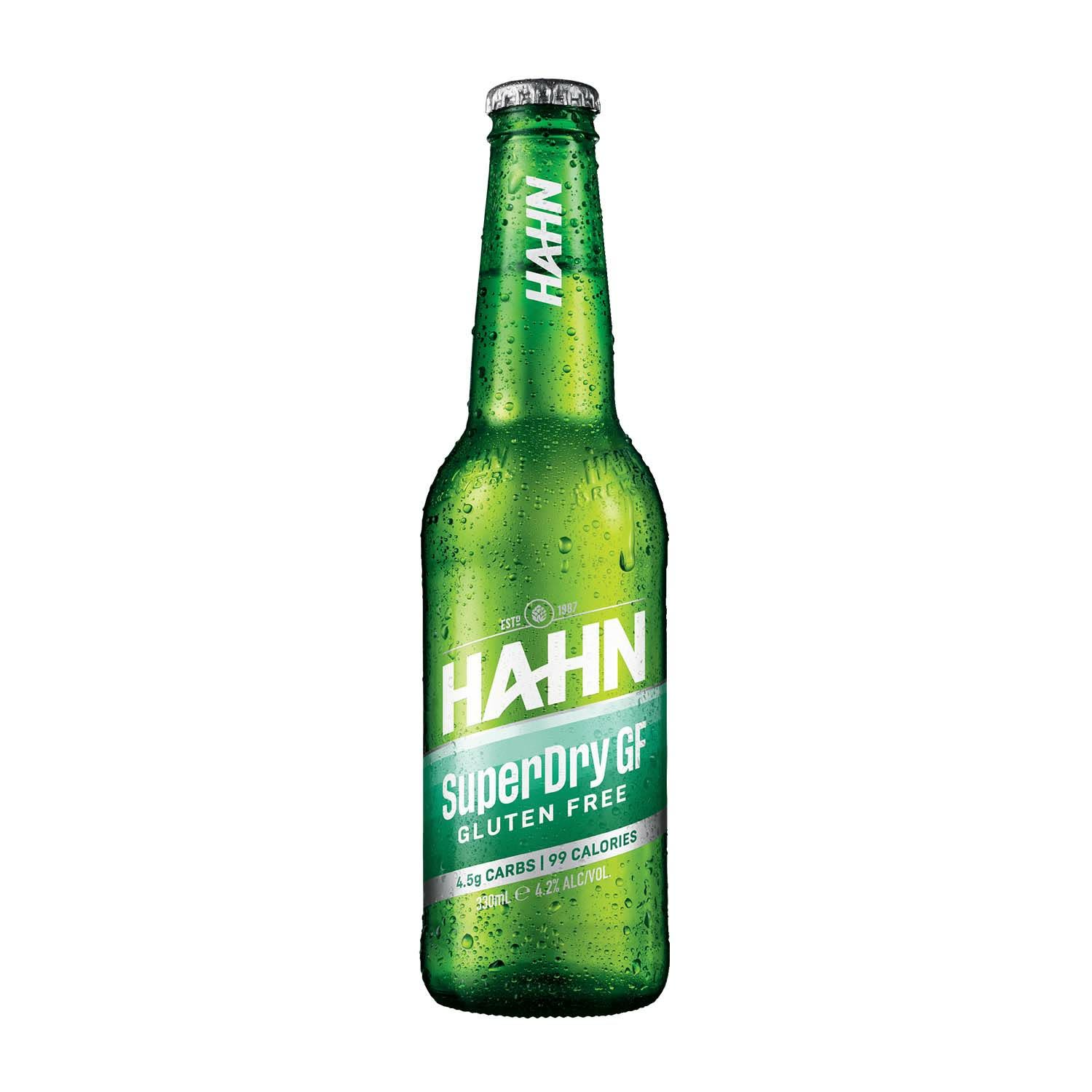 Hahn SuperDry Gluten Free Bottle 330mL