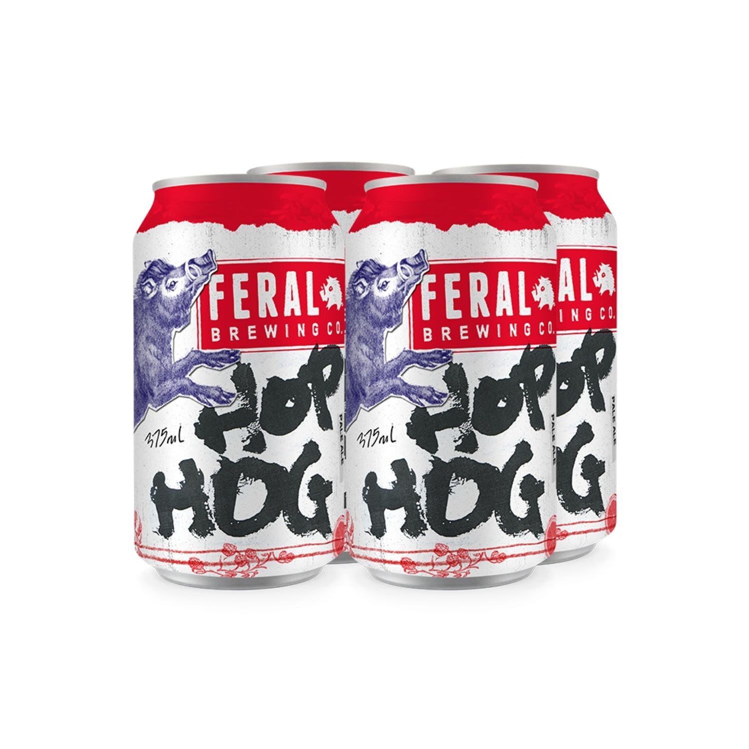 Feral Hop Hog Can 375mL 4 Pack