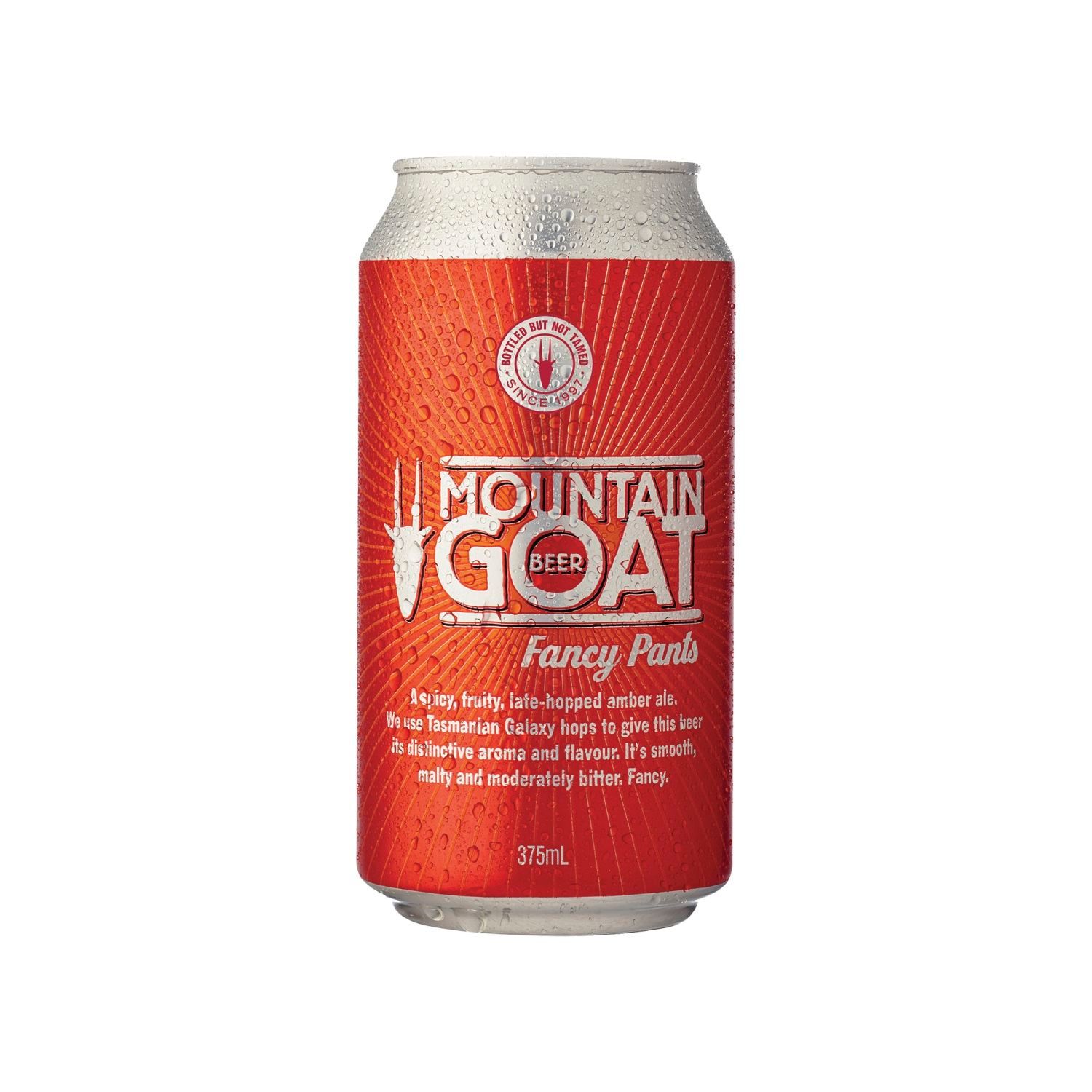 Mountain Goat Fancy Pants Amber Ale Can 375mL
