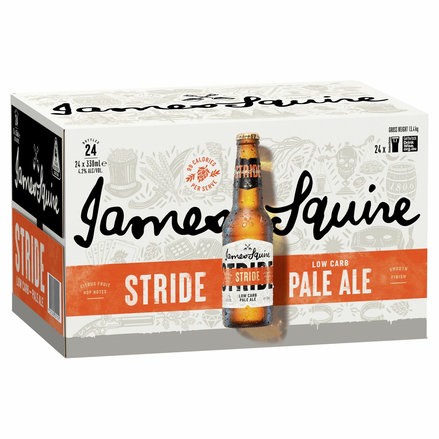 James Squire Stride Bottle 330mL 24 Pack