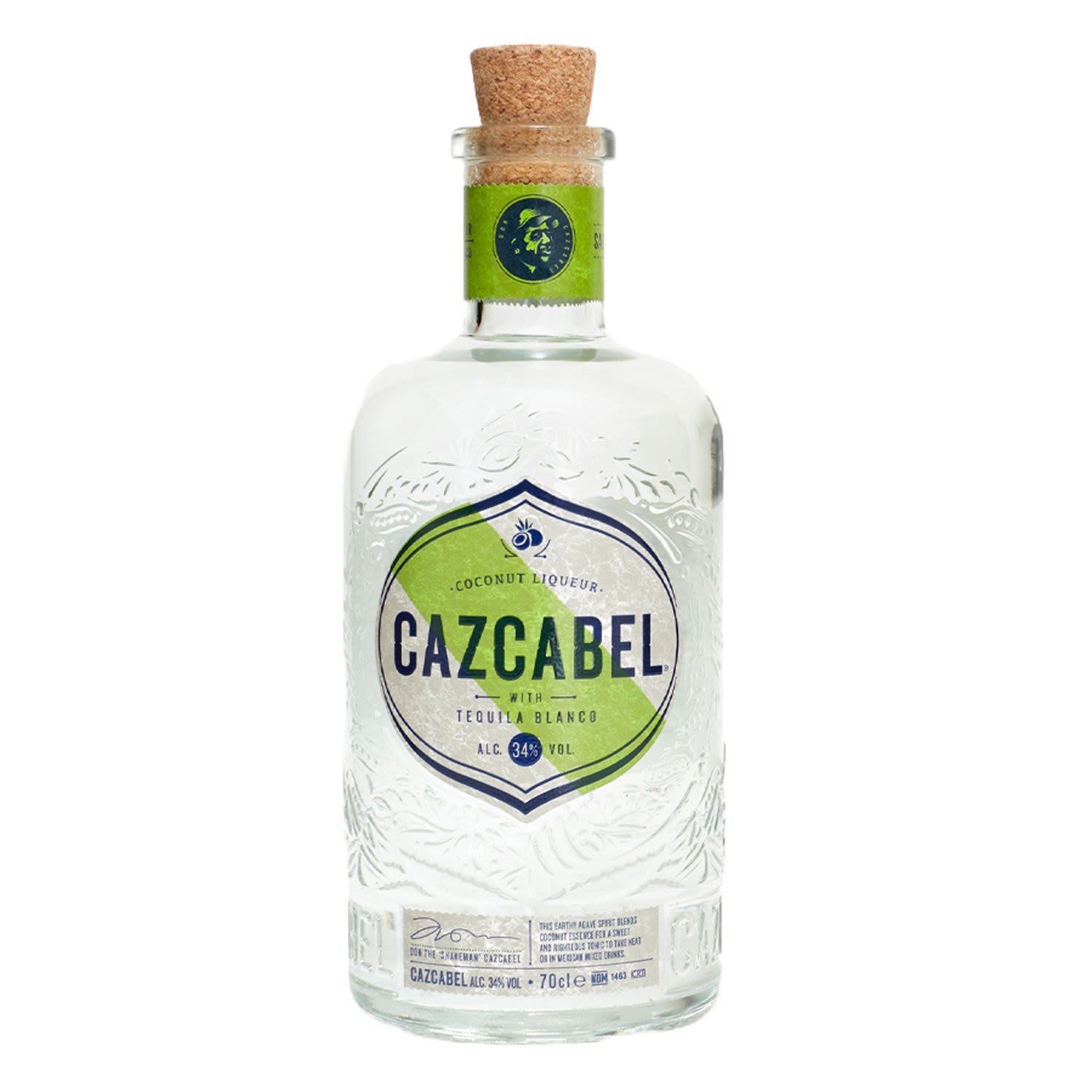 Cazcabel Tequila Coconut Liqueur 700mL Bottle