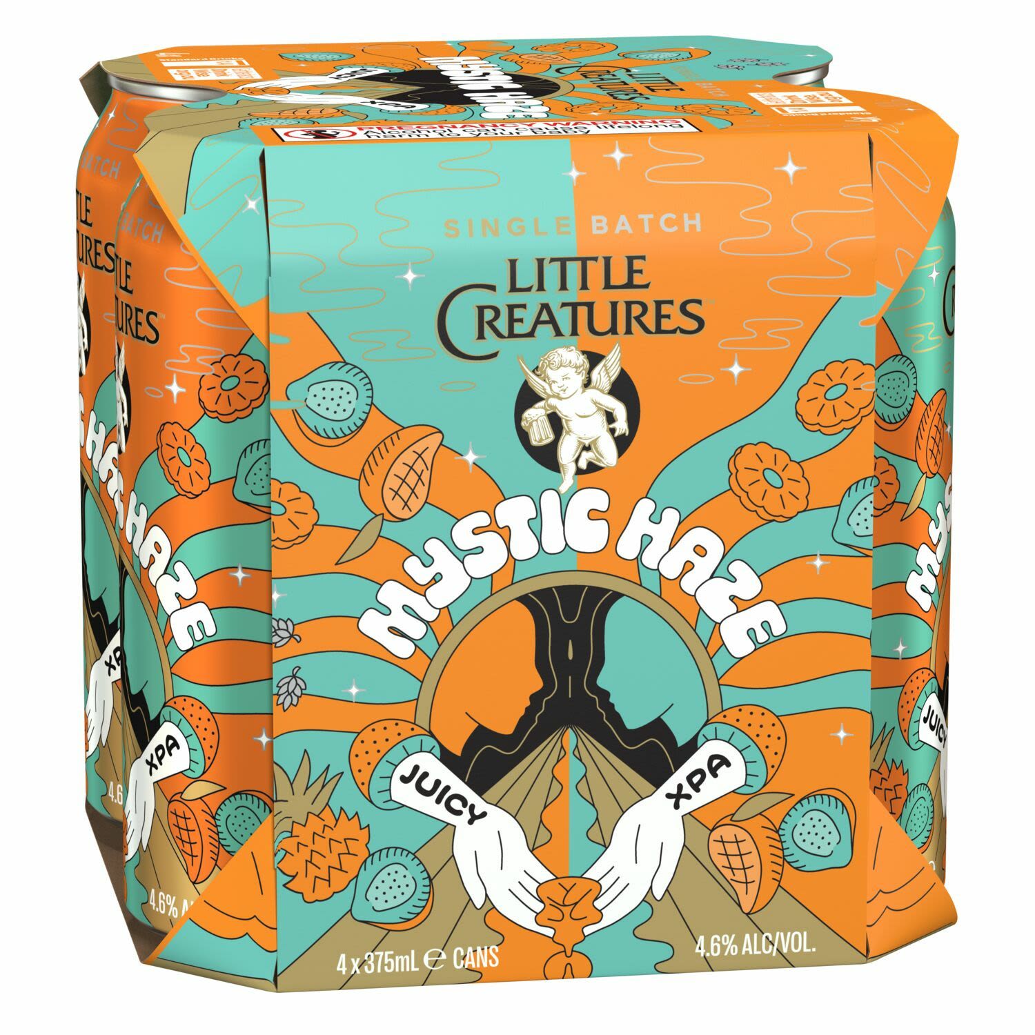 Little Creatures Mystic Haze Juicy XPA Can 375mL 4 Pack
