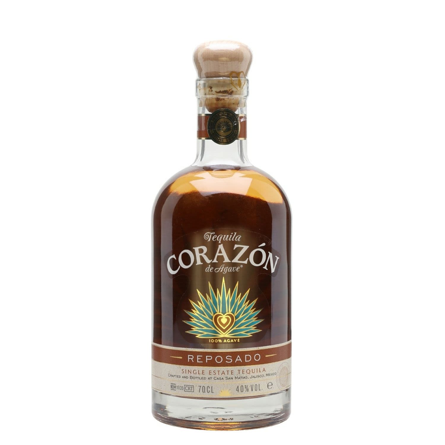 Corazon Reposado Tequila 700mL Bottle