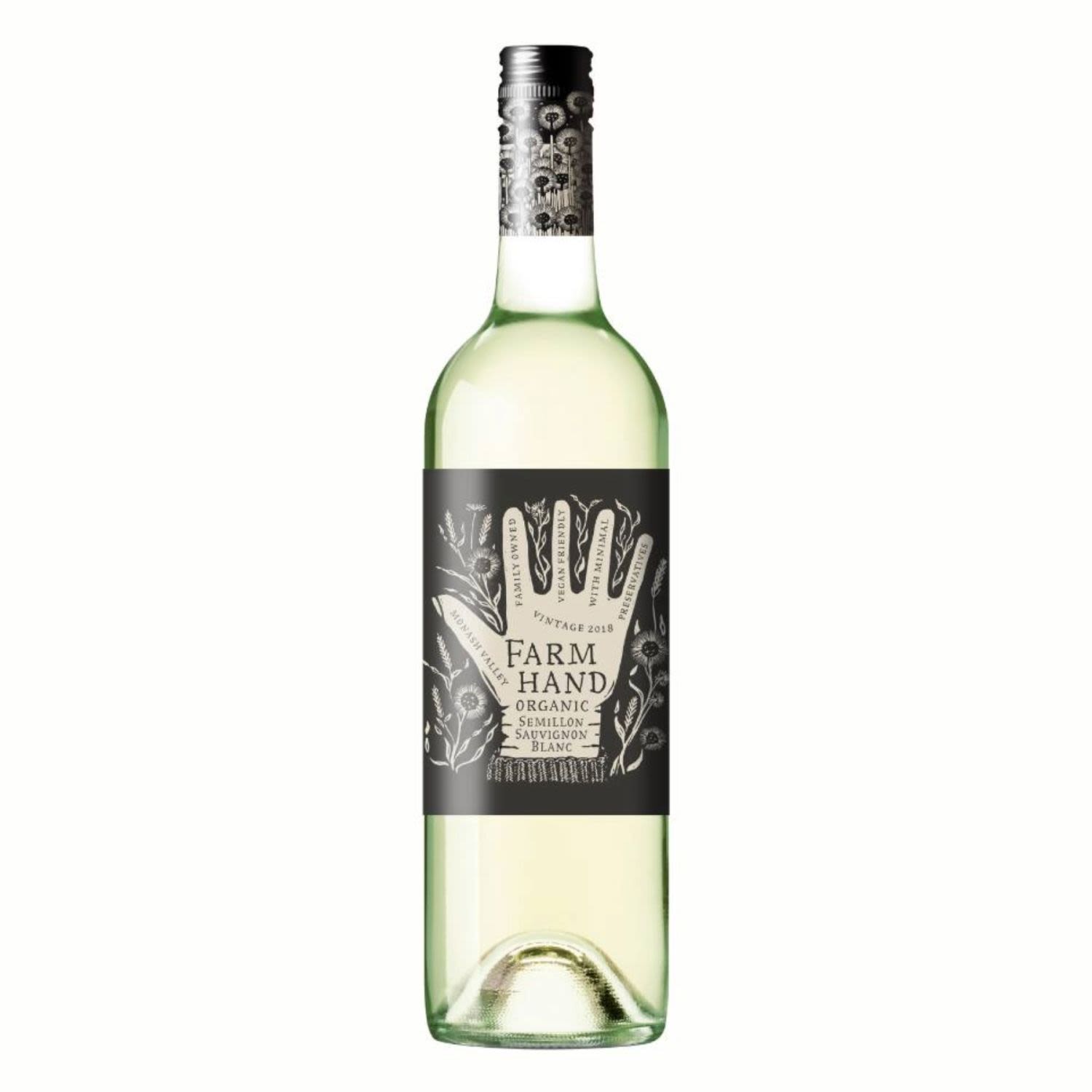 Farm Hand Organic Semillon Sauvignon Blanc Bottle 750mL