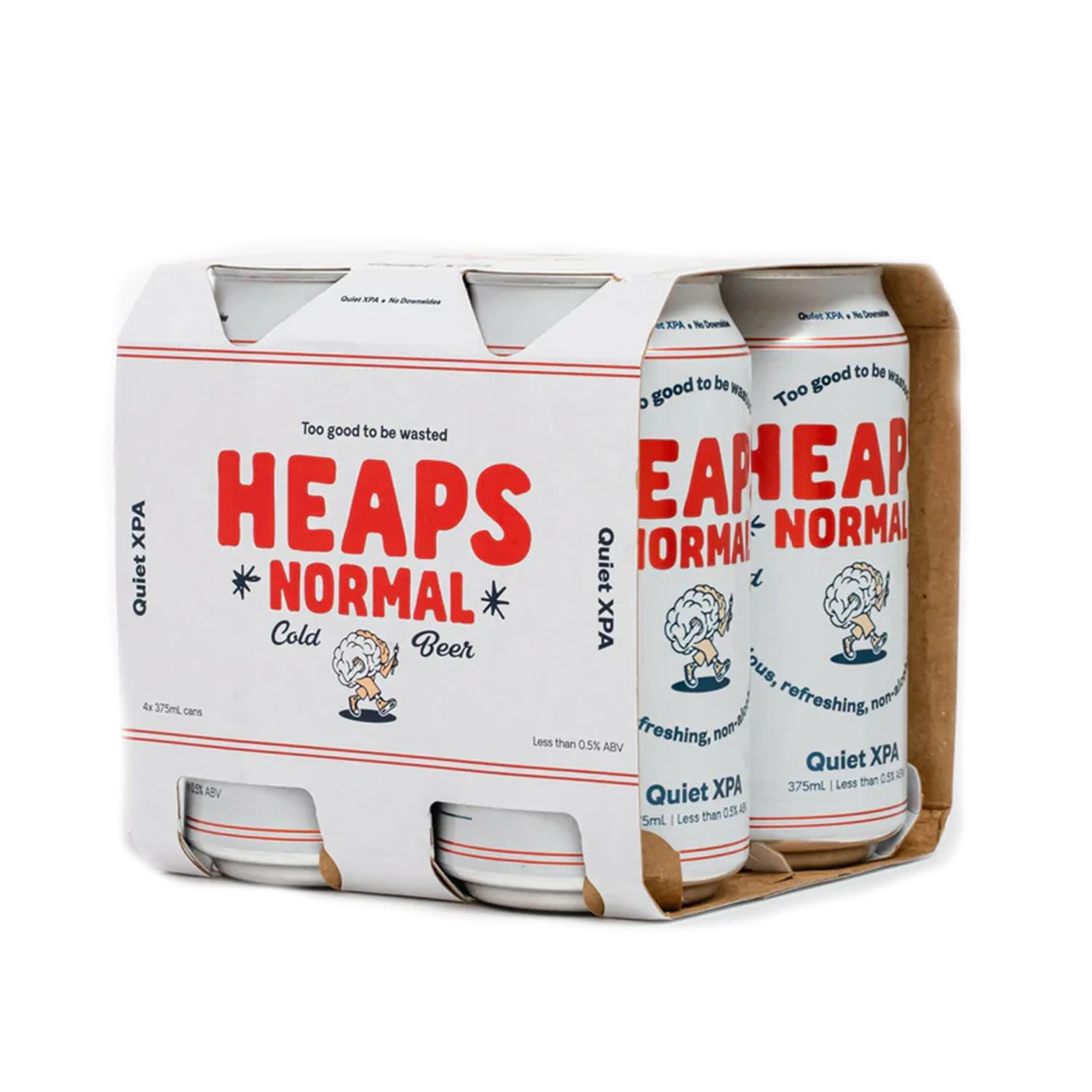 Heaps Normal Quiet XPA Can 375mL 4 Pack