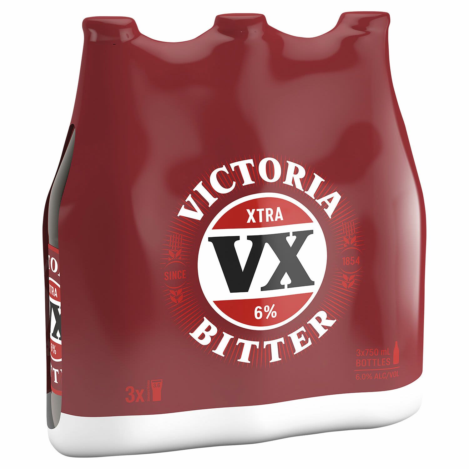 VB XTRA Bottle 750mL 3 Pack