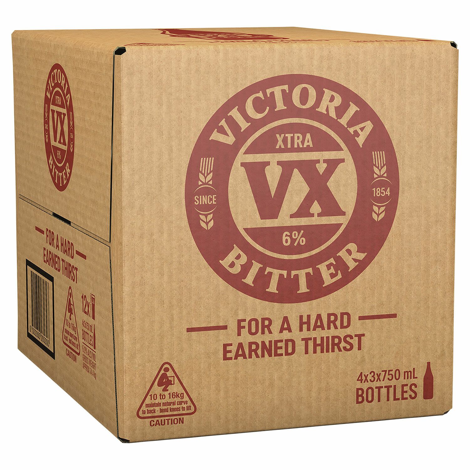 VB XTRA Bottle 750mL 12 Pack