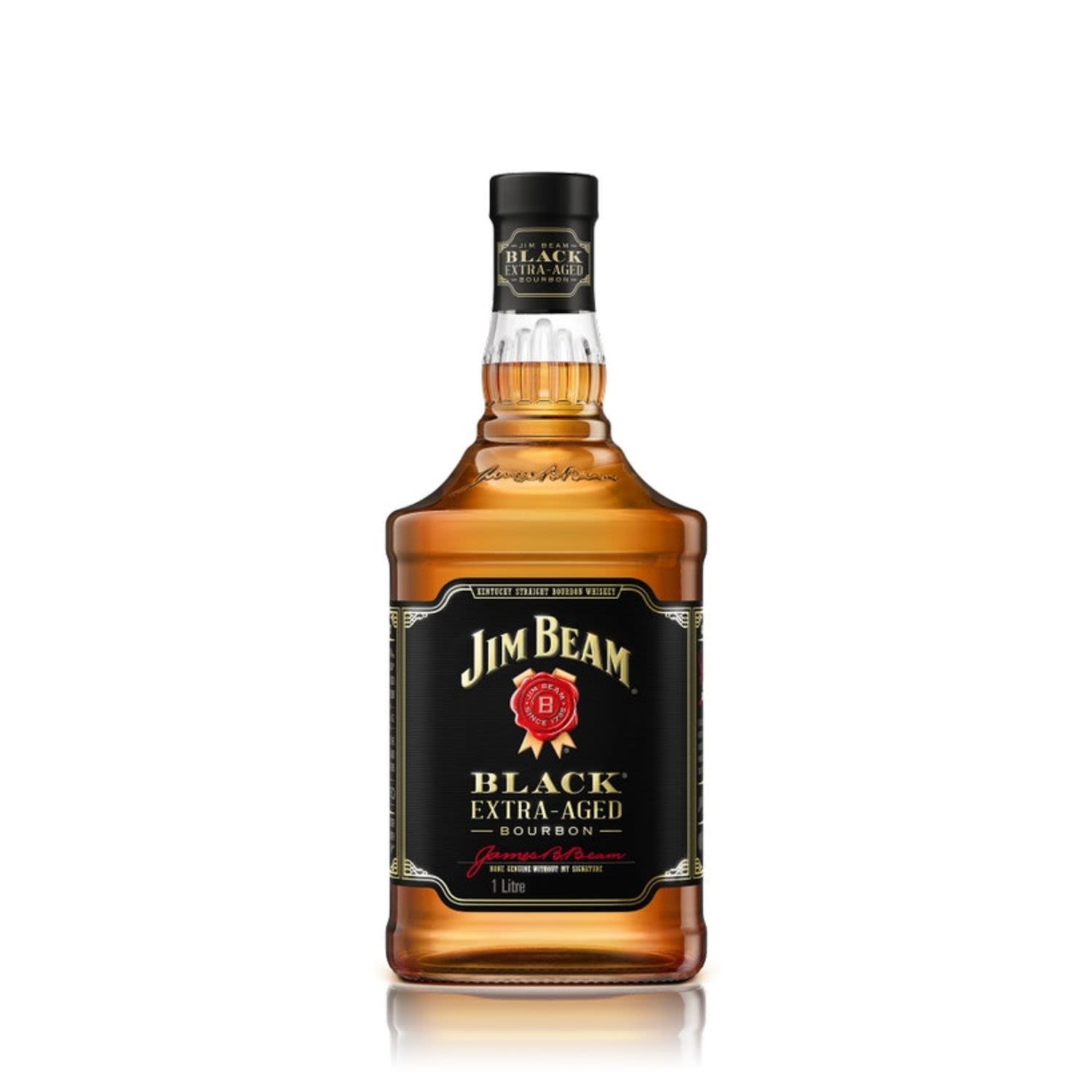Our premium, 86-proof bourbon whiskey spends years longer being aged in our American White Oak barrels than our original Jim Beam. It’s those extra years of aging that give Jim Beam Black its full-bodied flavour with notes of smooth caramel and warm oak. The result is a full-bodied bourbon with an extra level of elegance and refinement that's meant to be sipped and savoured.<br /> <br />Alcohol Volume: 40.00%<br /><br />Pack Format: 6 Pack<br /><br />Standard Drinks: 31.6</br /><br />Pack Type: Bottle<br /><br />Country of Origin: USA<br />