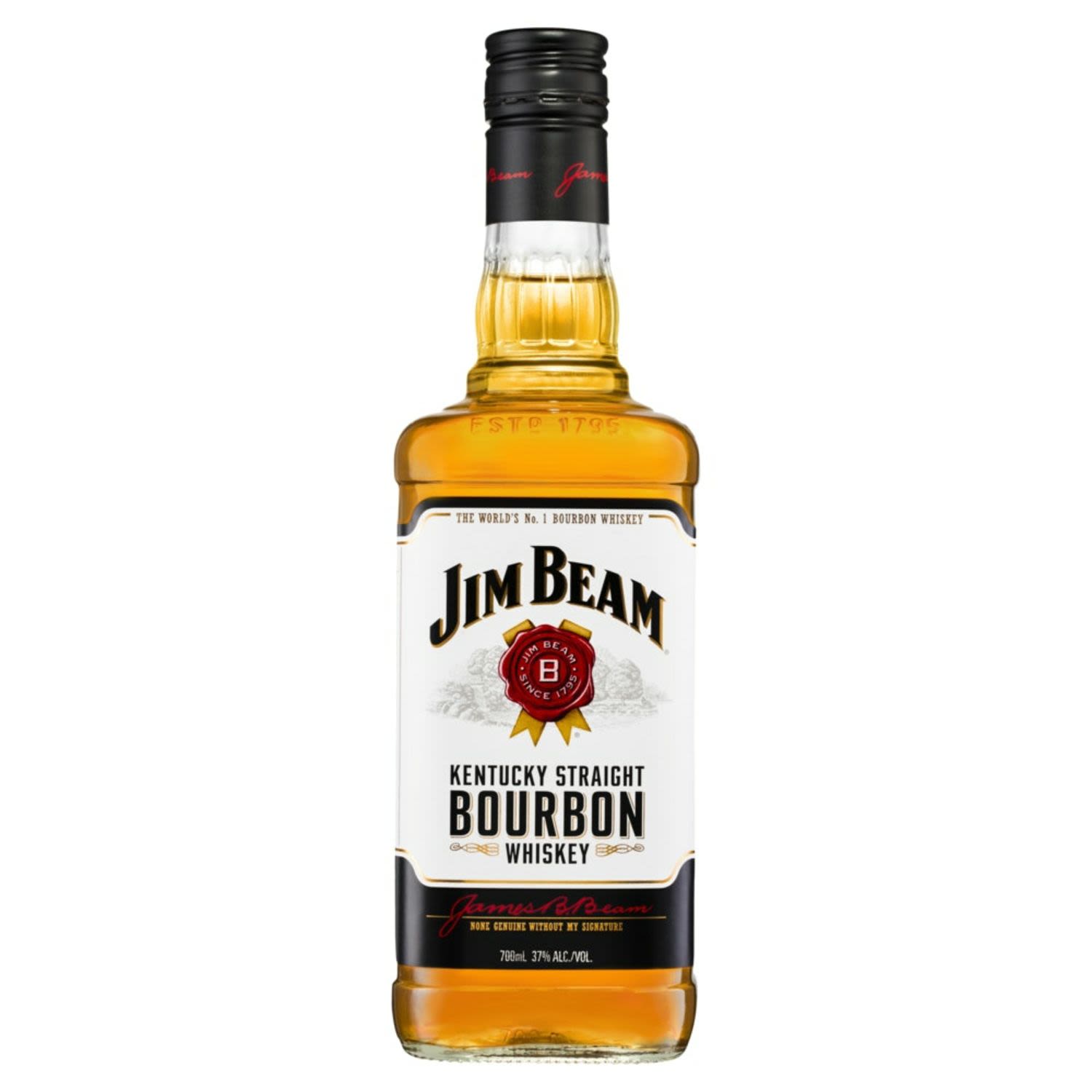 Jim Beam White Label 700mL 12 Pack