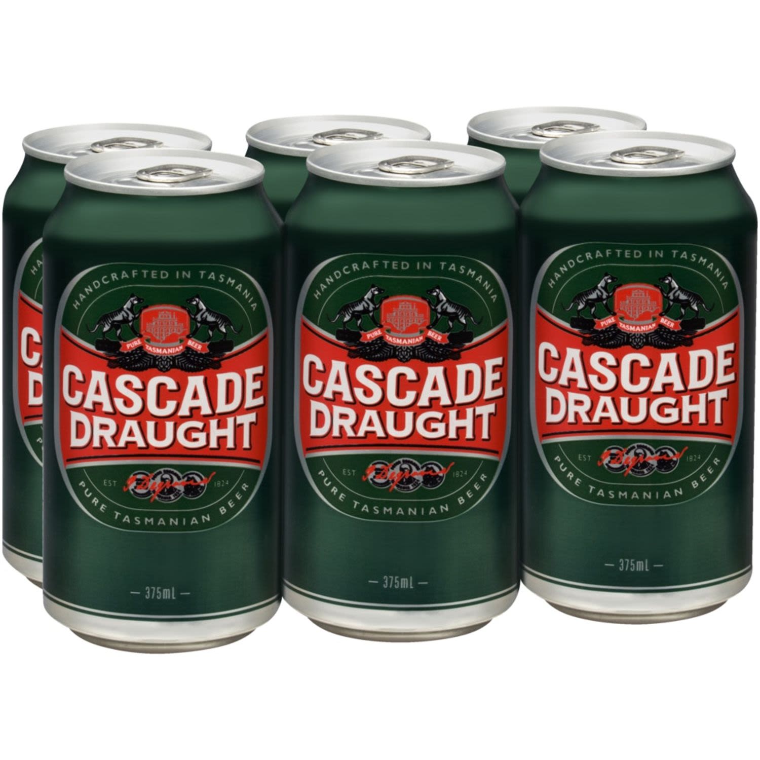 Cascade Draught Can 375mL 6 Pack