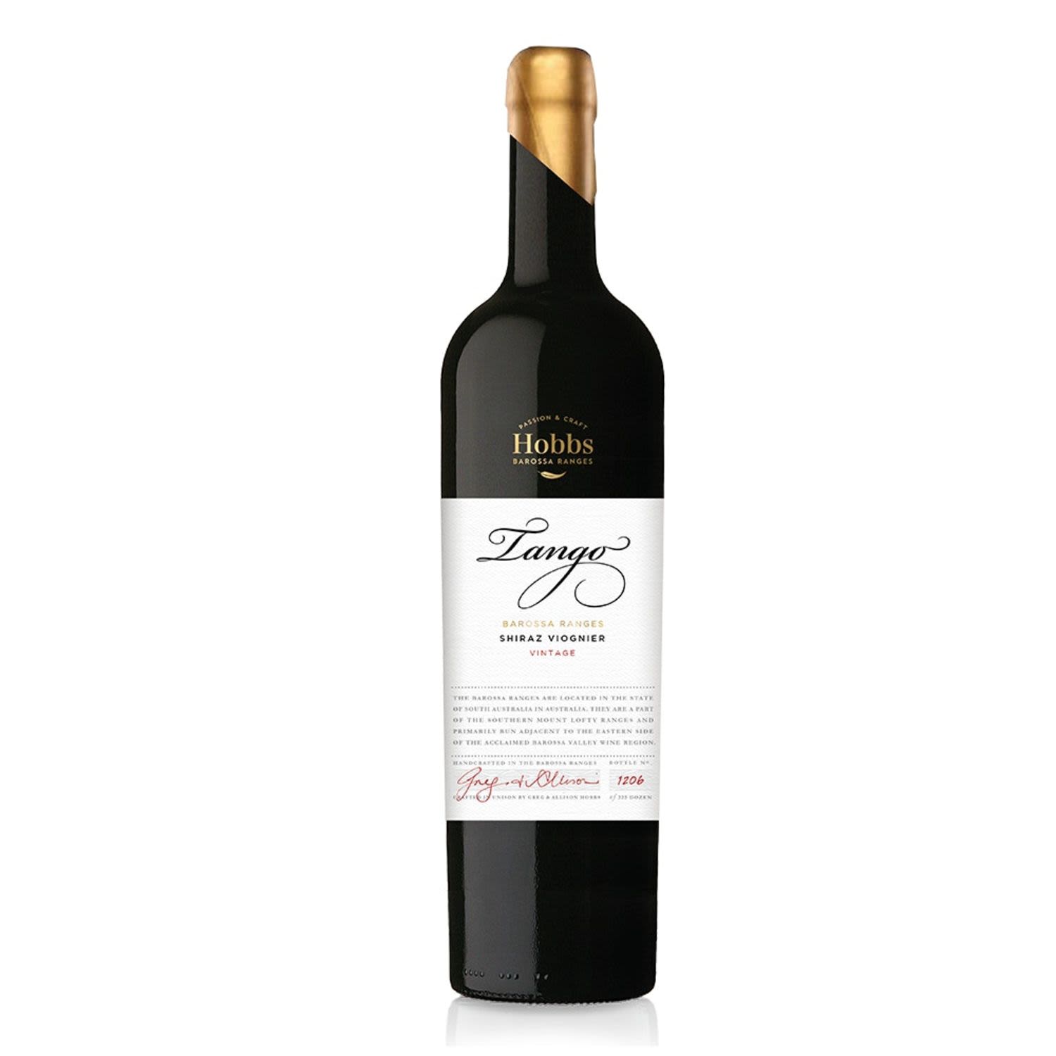 Hobbs Tango Shiraz Viognier750mL Bottle