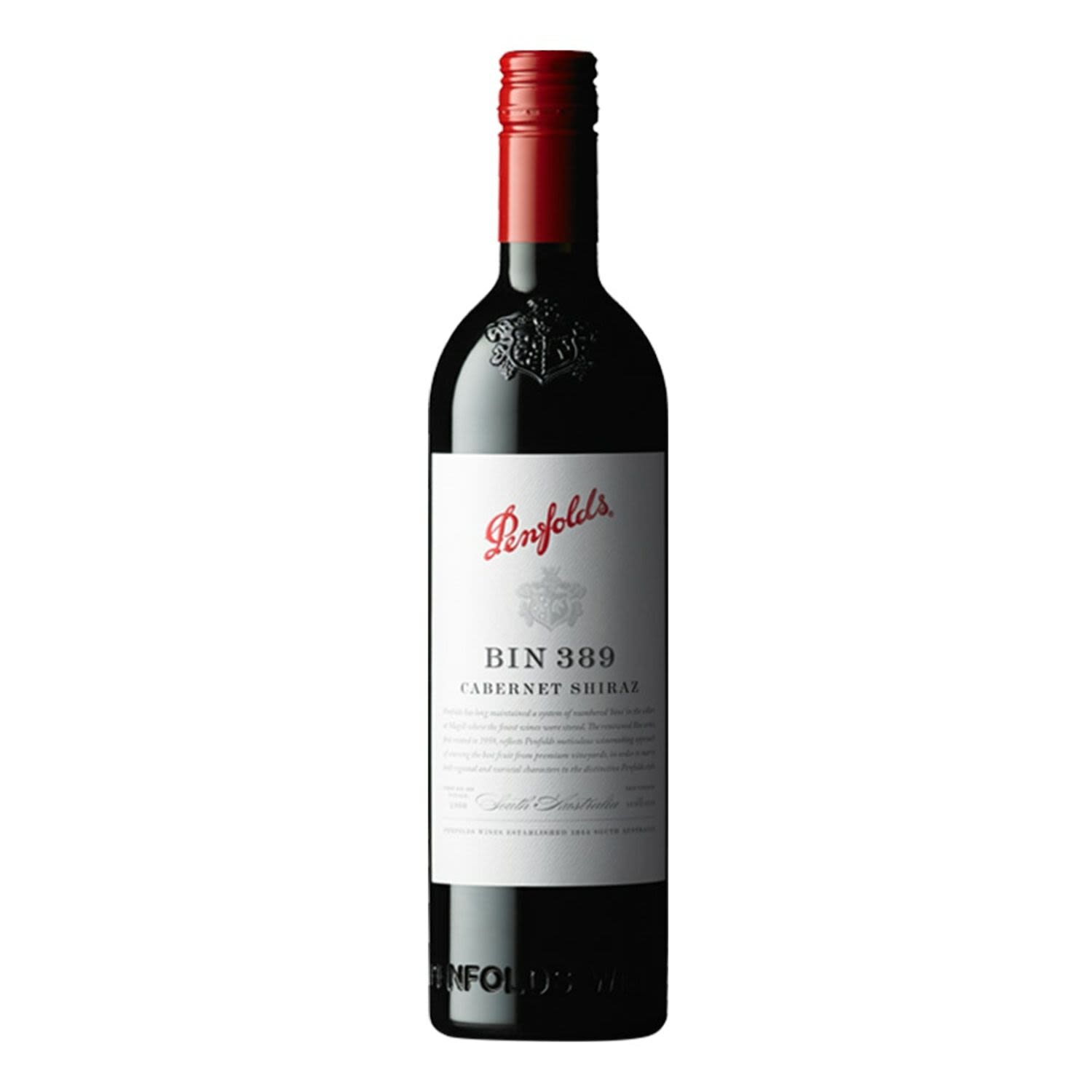 Penfolds Bin 389 Cabernet Shiraz 750mL Bottle