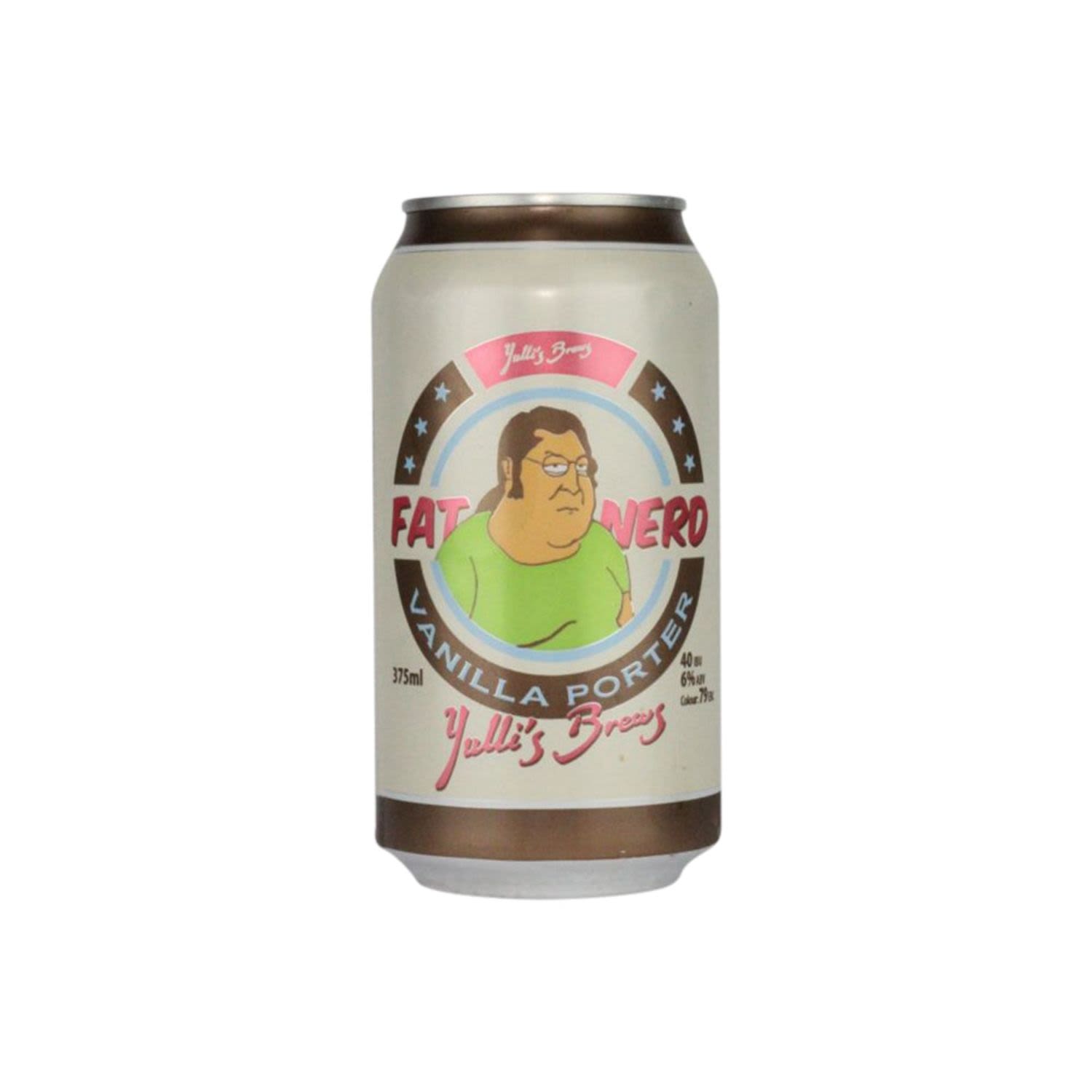 Yulli's Fat Nerd Vanilla Porter Can 375mL