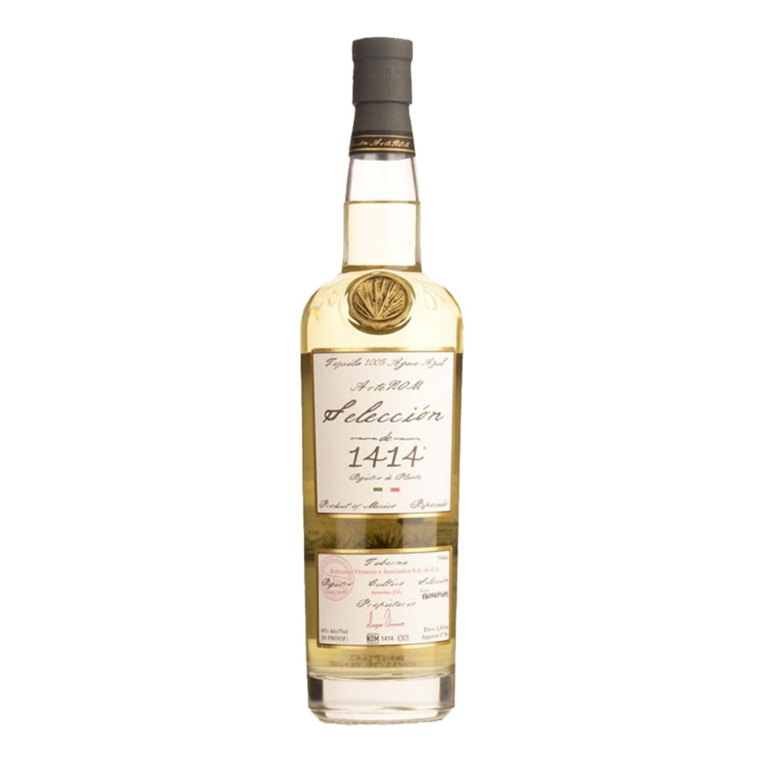 Del Tequila ArteNom Selection 1414 100% Agave Tequila 700mL Bottle