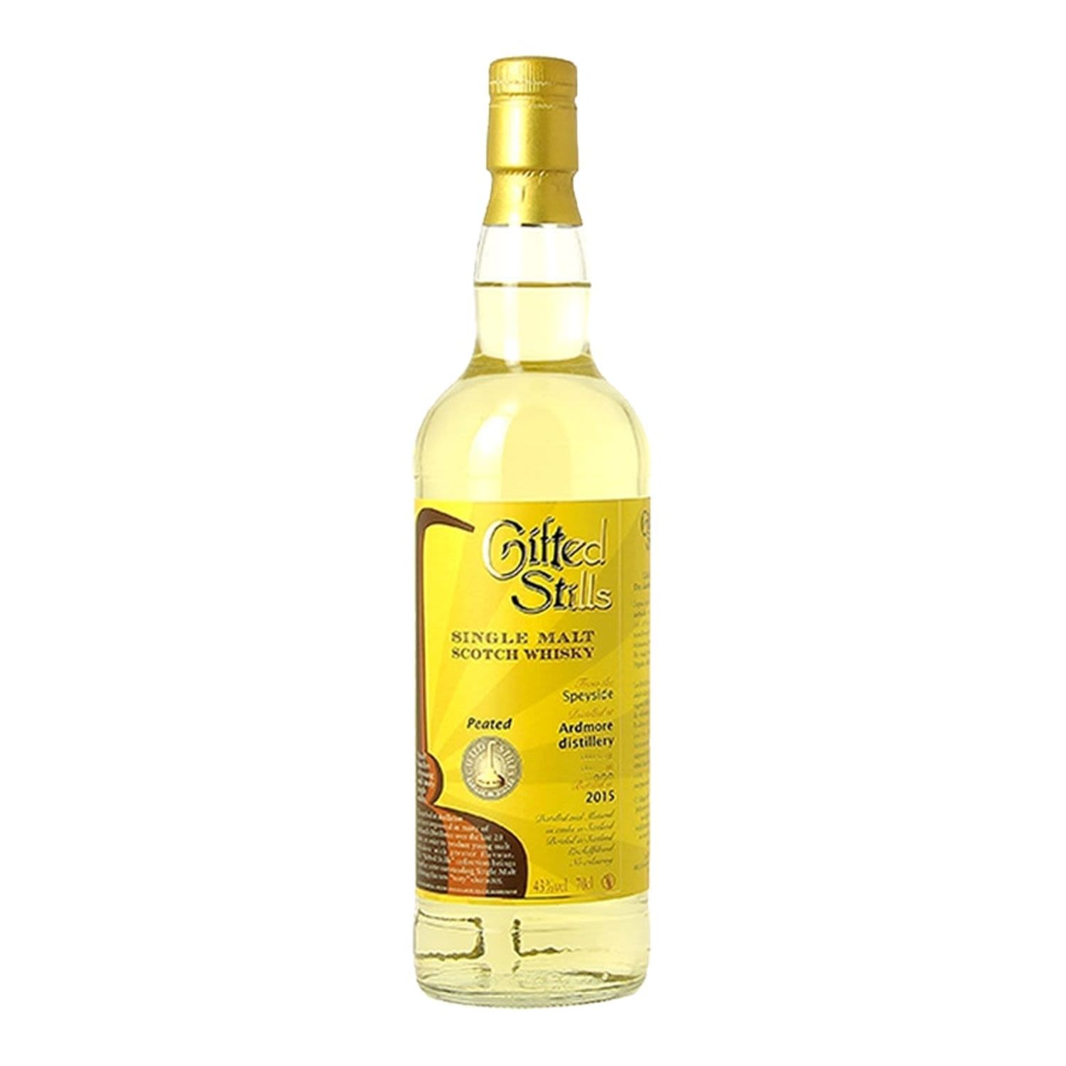 Gifted Stills Single Malt Scotch Whisky (Ardmore Distillery) Bottled 2015 Distilled 2011 700mL