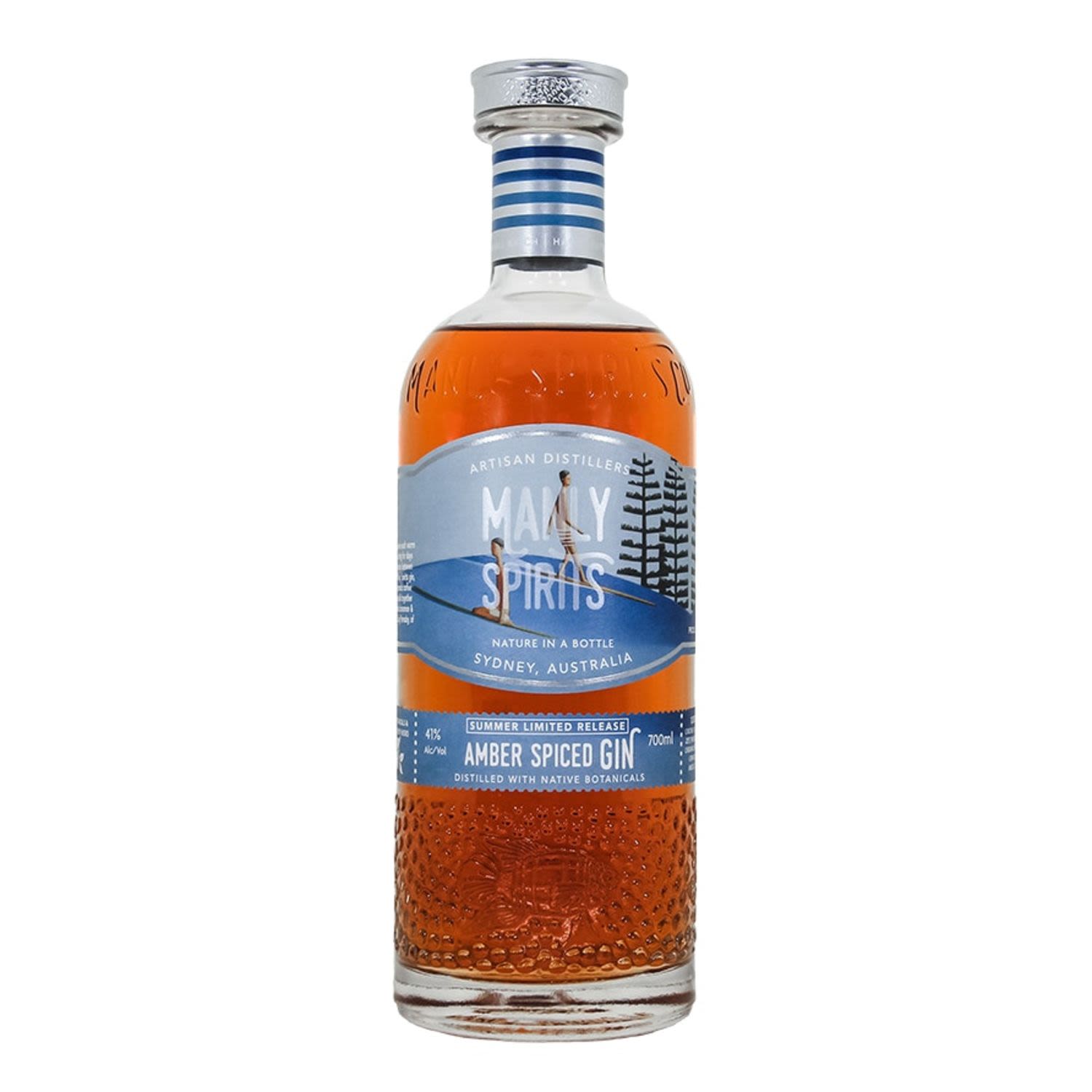 Manly Spirits Amber Spiced Gin 700mL Bottle