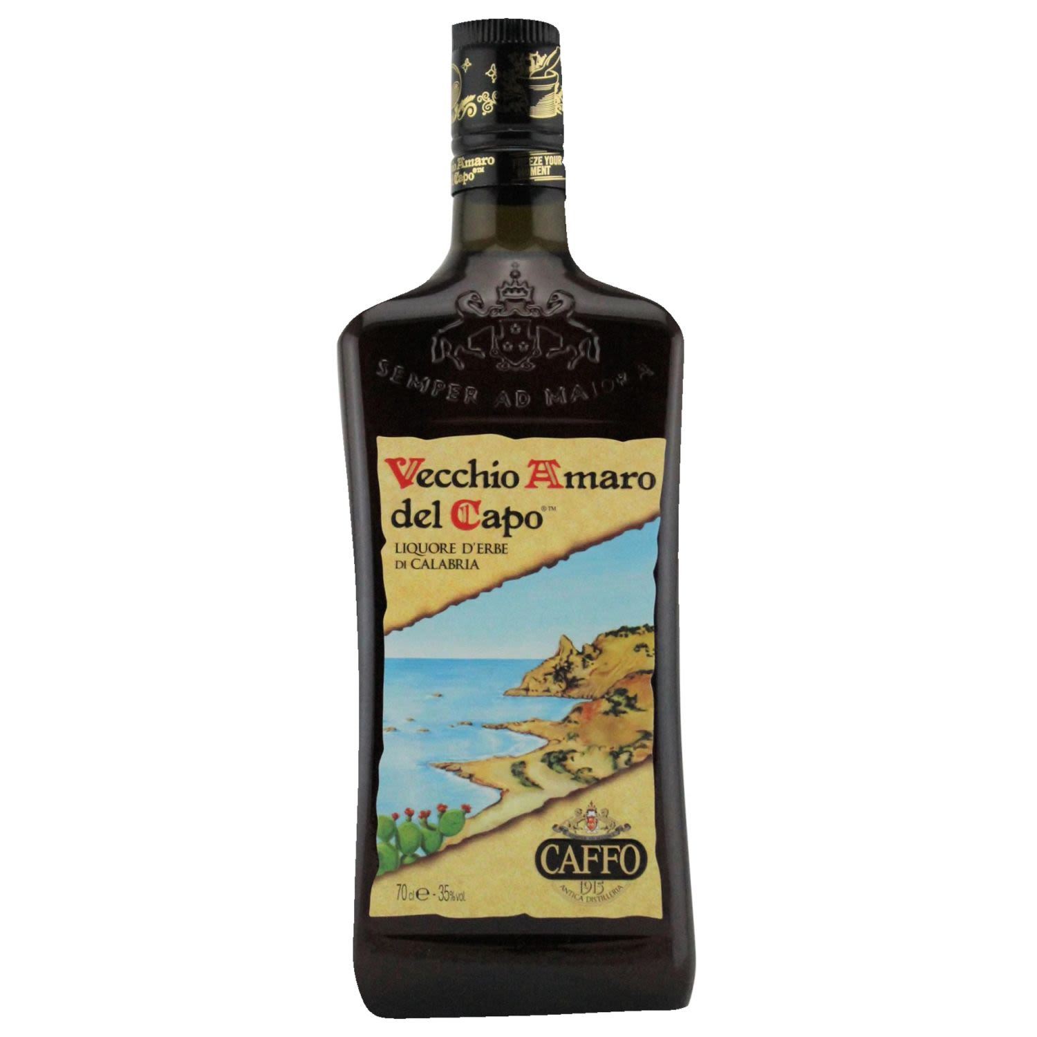 Caffo Vecchio Amaro del Capo 700mL 8 Pack