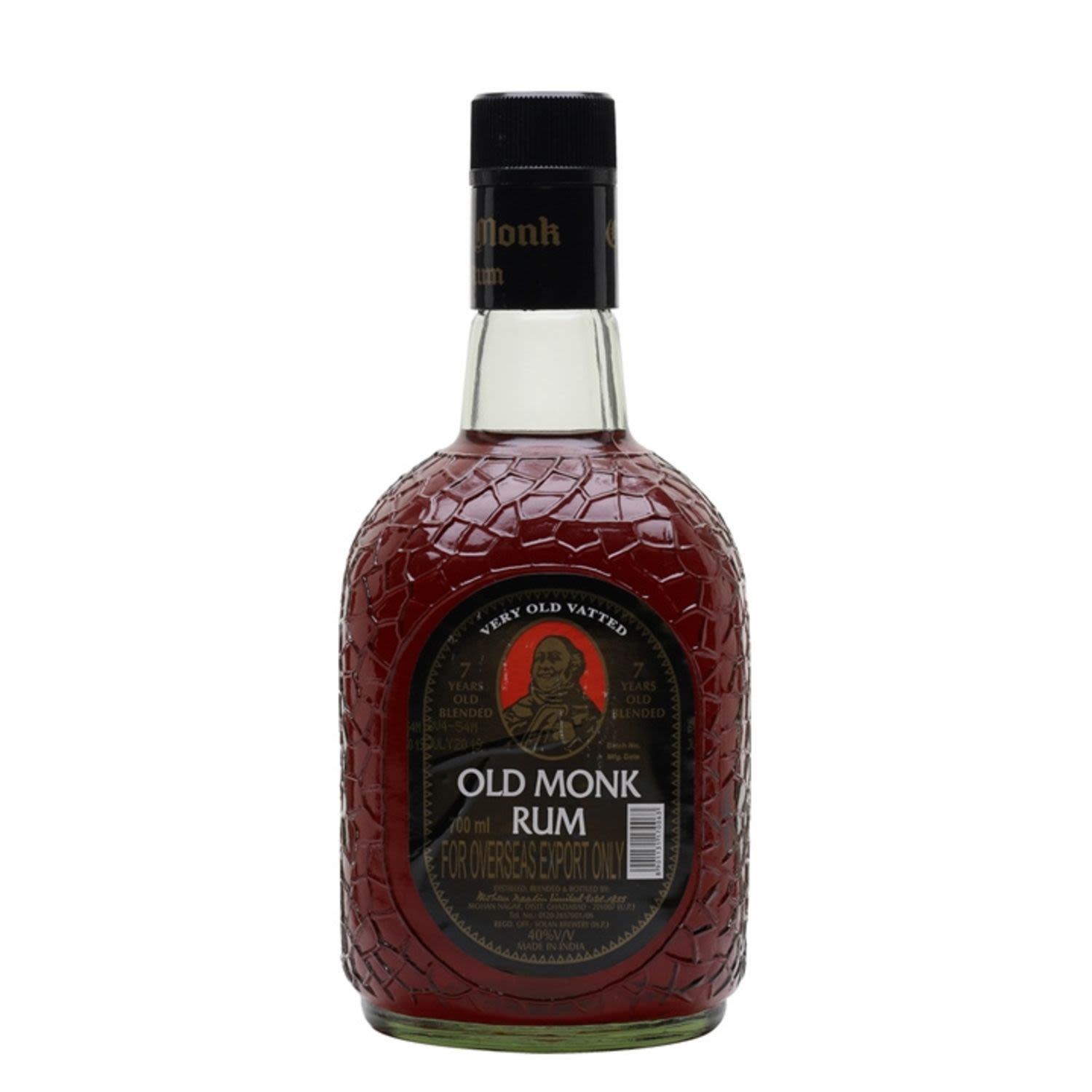 Old Monk 7 Year Old Rum 700mL Bottle