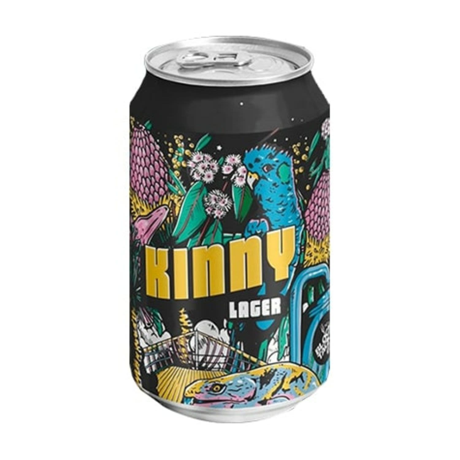 Block 'n Tackle Kinny Lager 375mL Can