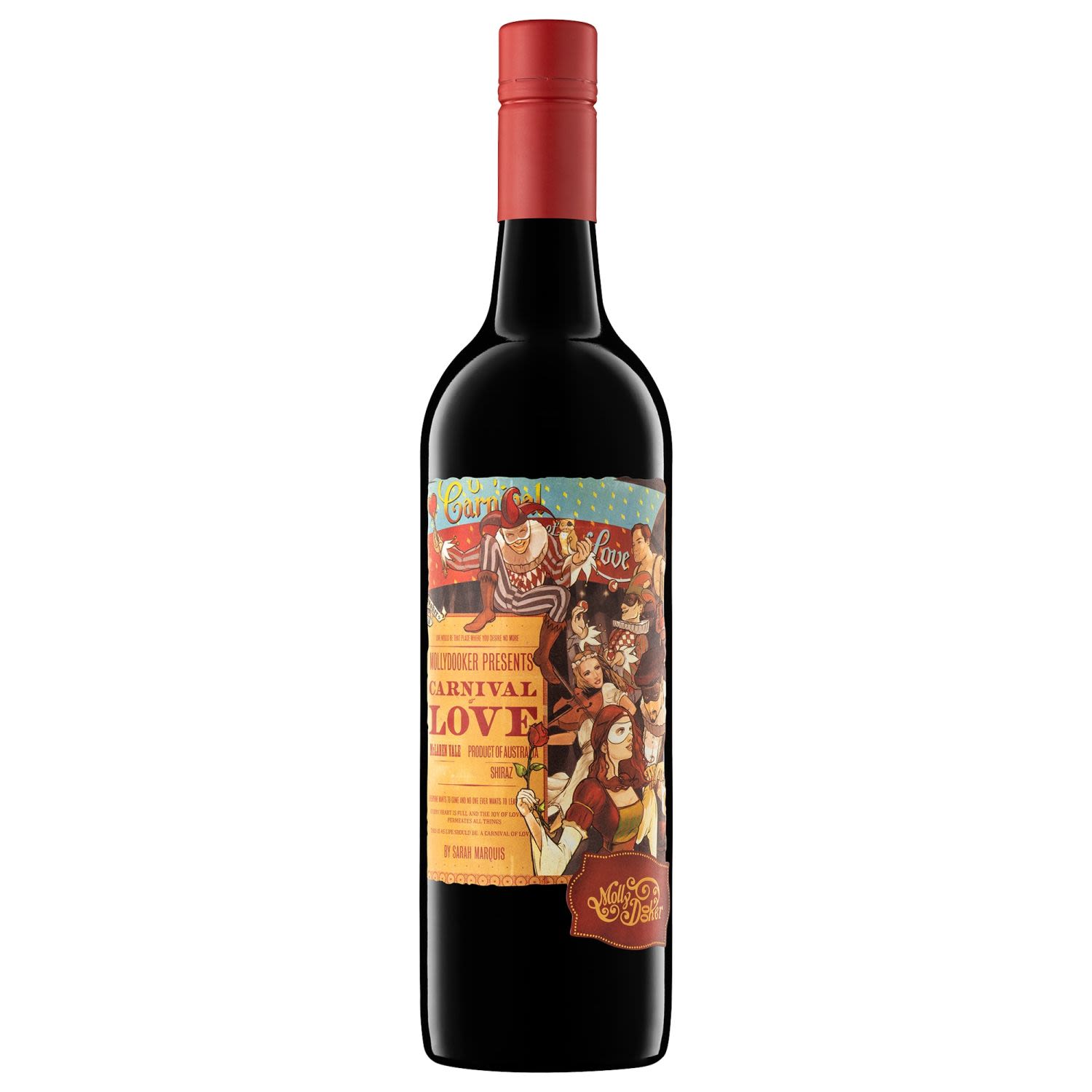 Mollydooker Carnival of Love Shiraz 750mL Bottle