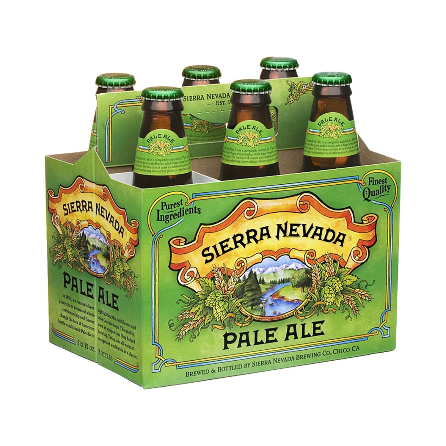 Sierra Nevada Pale Ale Bottle 355mL 6 Pack