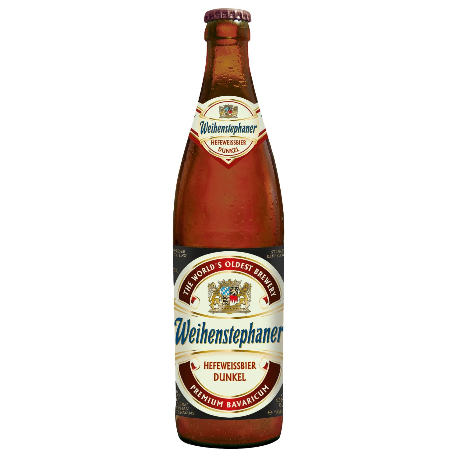 Weihenstephaner Hefe Weissbier Dunkel Bottle 500mL 12 Pack
