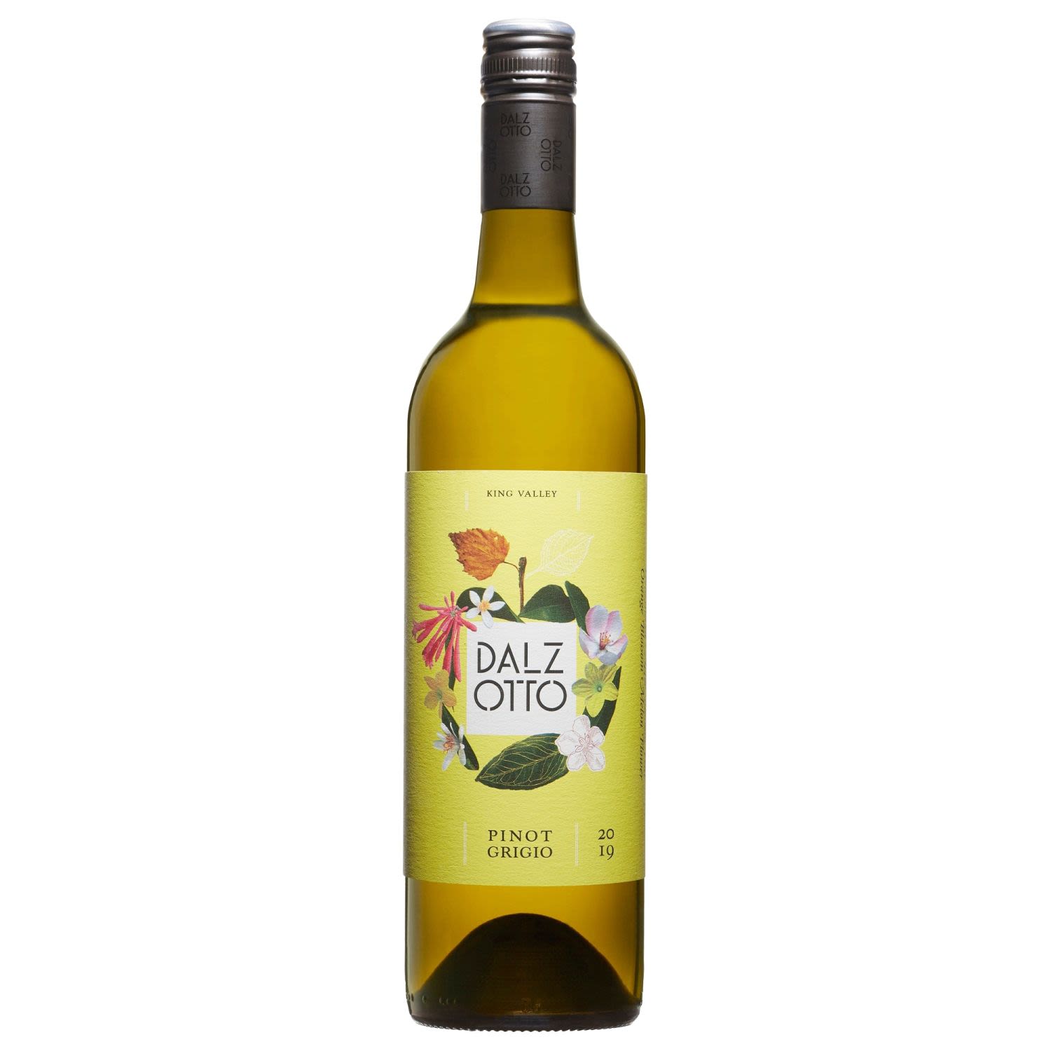 Dal Zotto Pinot Grigio<br /> <br />Alcohol Volume: 13.00%<br /><br />Pack Format: Bottle<br /><br />Standard Drinks: 7.4</br /><br />Pack Type: Bottle<br /><br />Country of Origin: Australia<br /><br />Region: King Valley<br /><br />Vintage: '2019<br />