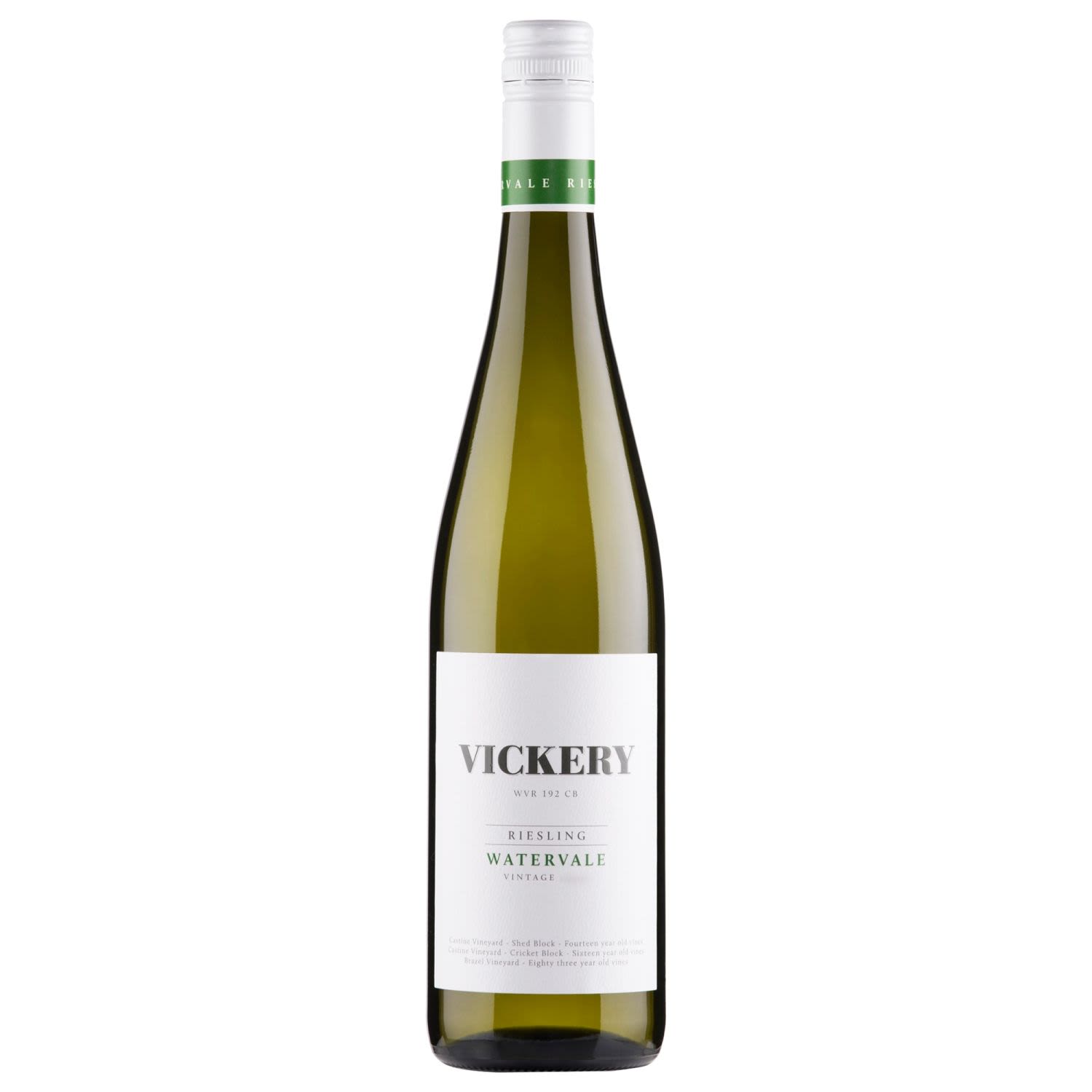 Vickery Watervale Riesling 750mL Bottle