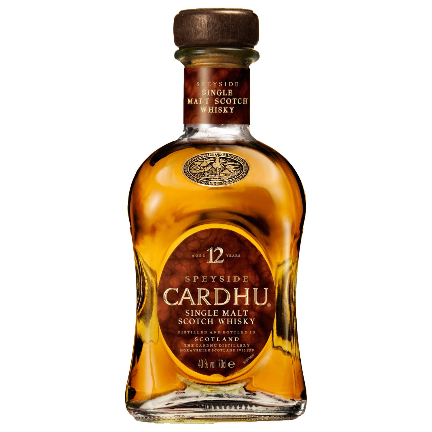 Cardhu 12 Year Old Single Malt Scotch Whisky 700mL Bottle
