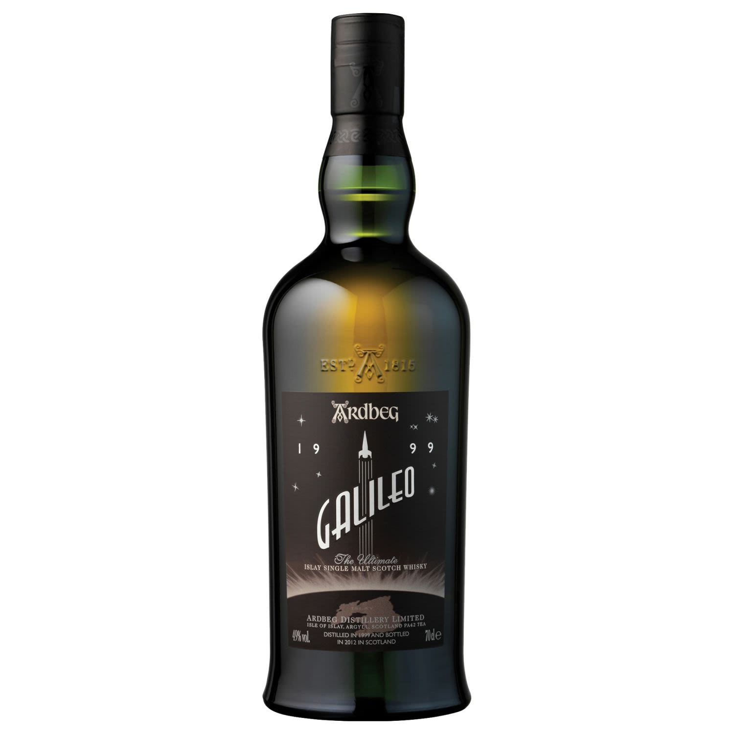 Ardbeg Galileo Single Malt Scotch Whisky 1999 700mL Bottle