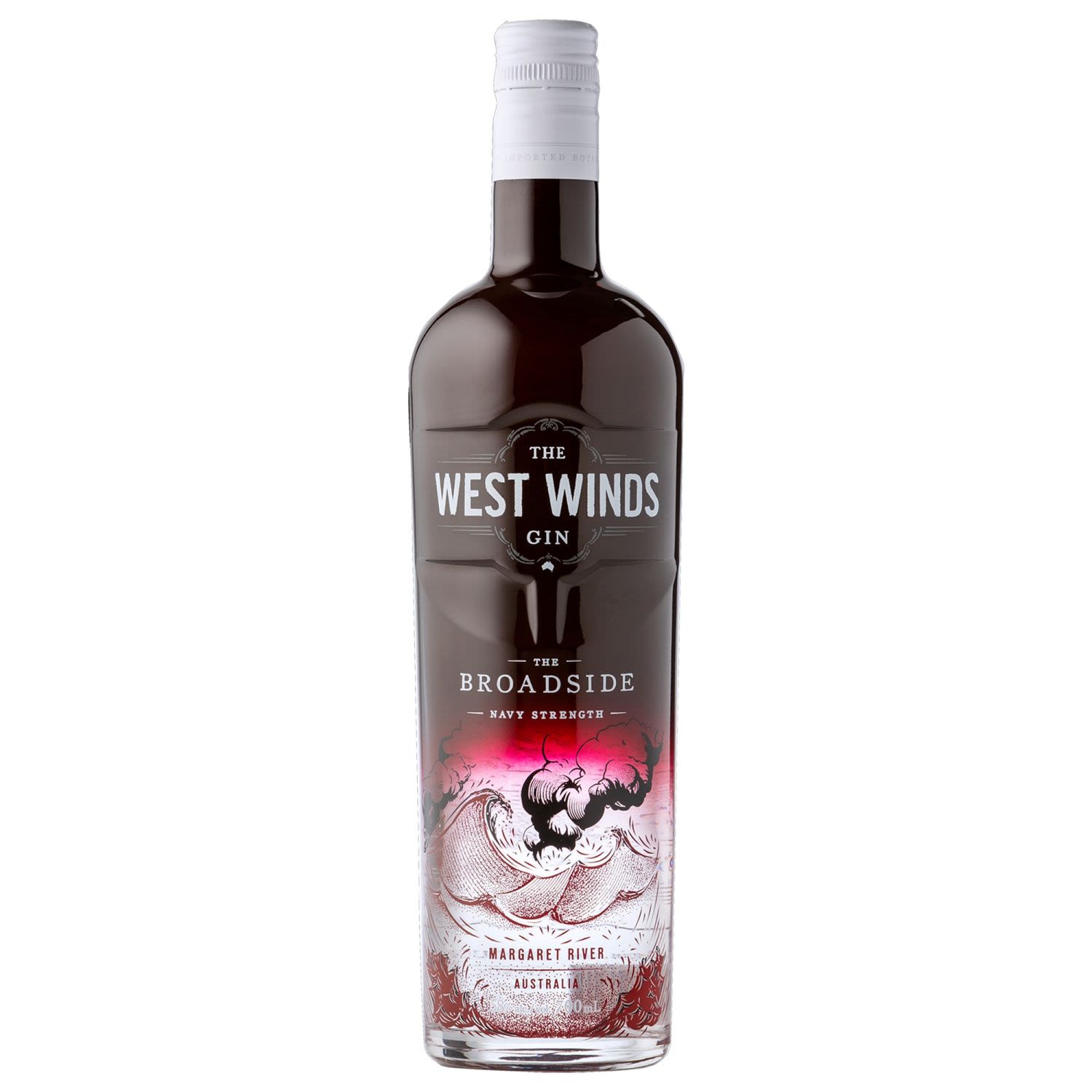 The West Winds Gin The Broadside Navy Strength Gin 750mL Bottle