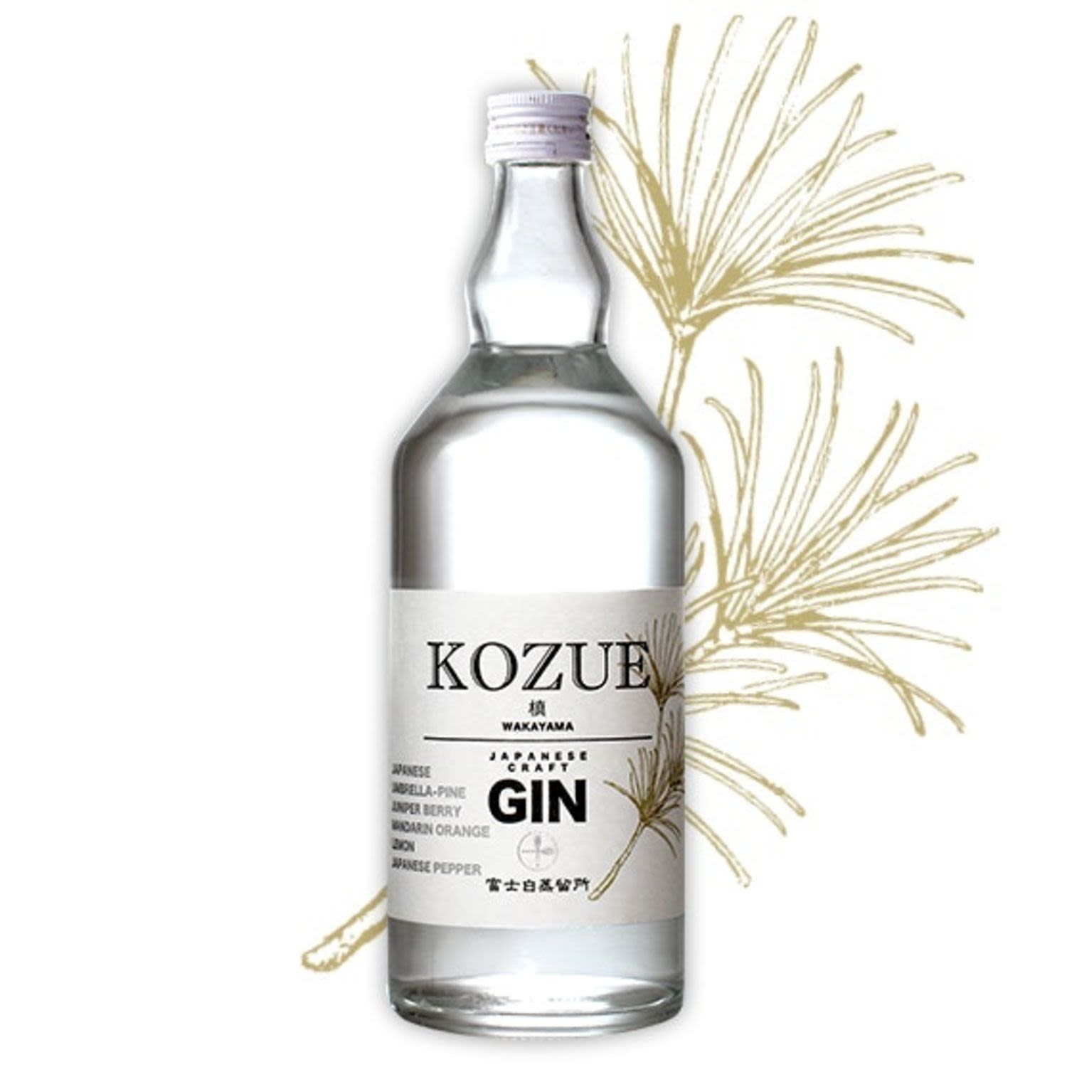 Kozue Japanese Craft Gin 700mL Bottle