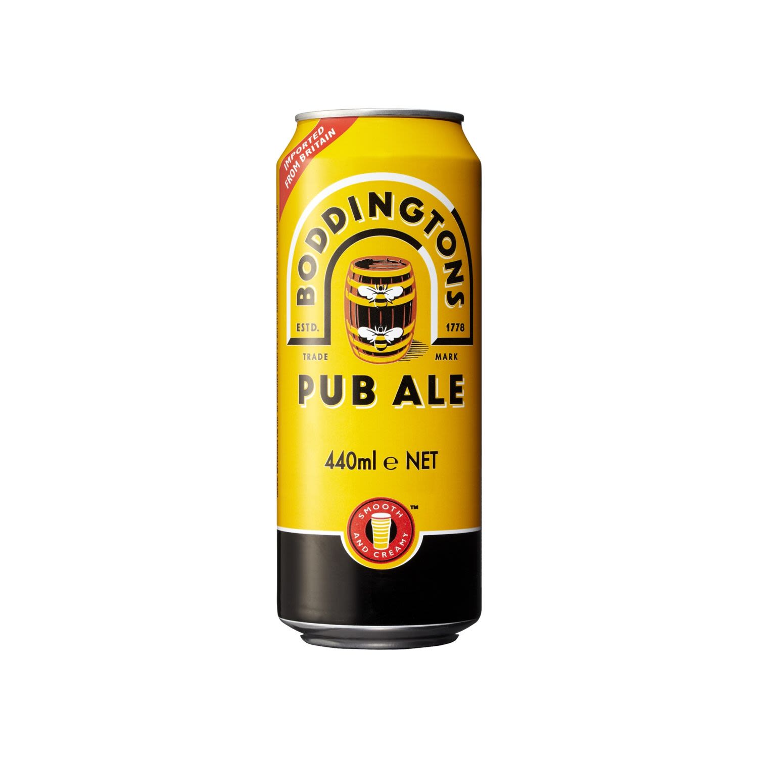 Boddingtons Draught Bitter 440mL 4 Pack