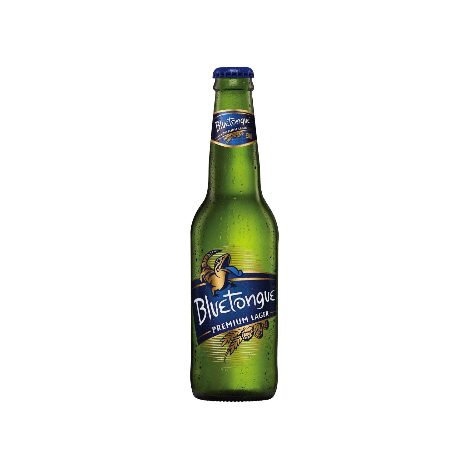 Bluetongue Premium Lager Bottle 330mL