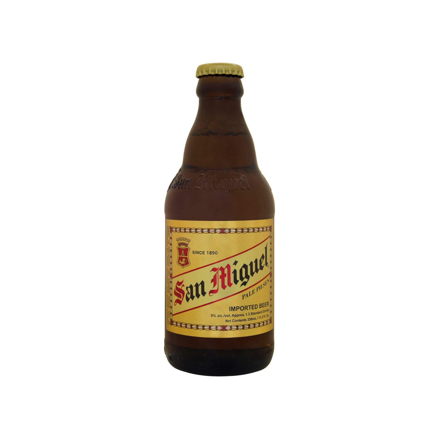 San Miguel Pale Pilsen Bottle 330mL