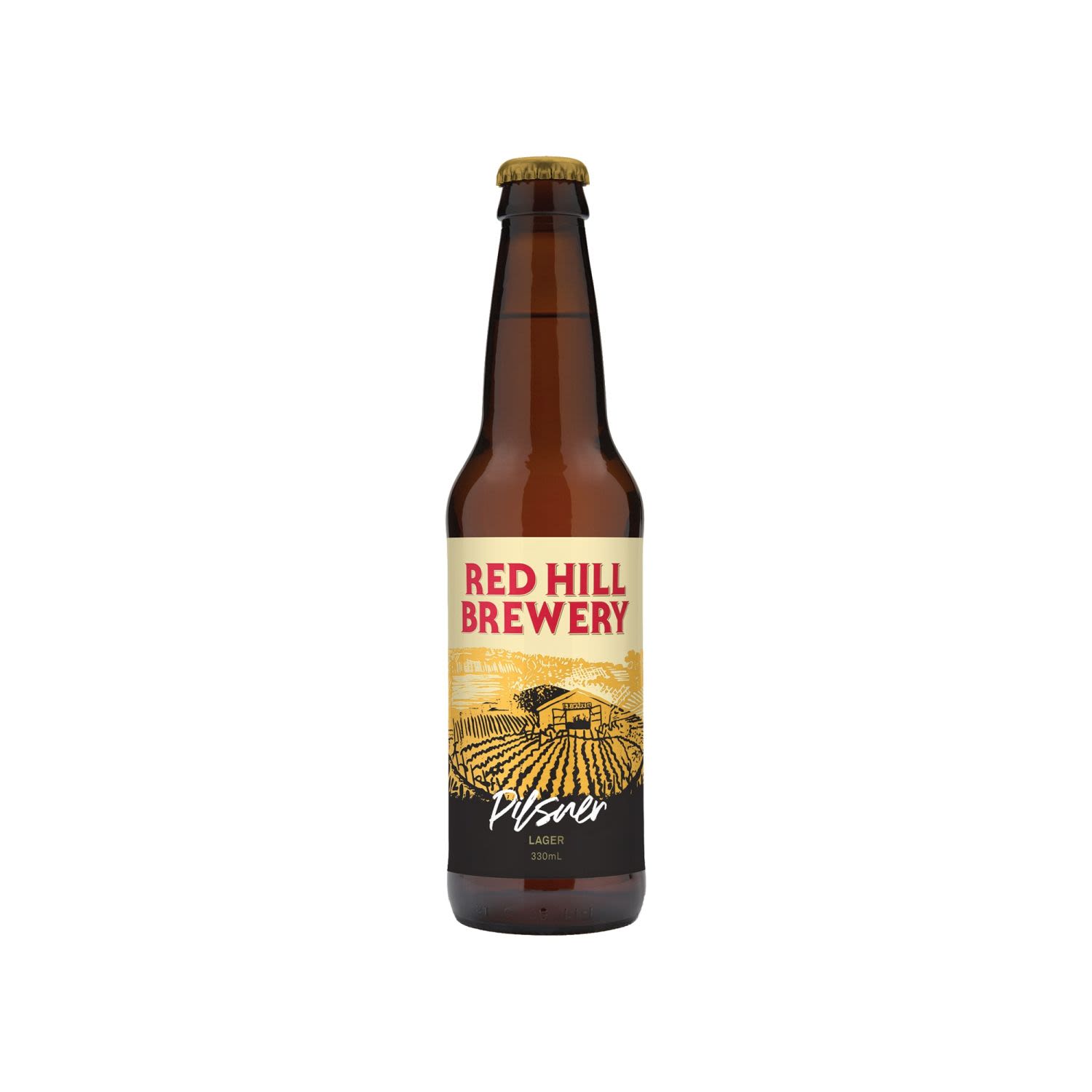 Red Hill Brewery Pilsner 330mL Bottle