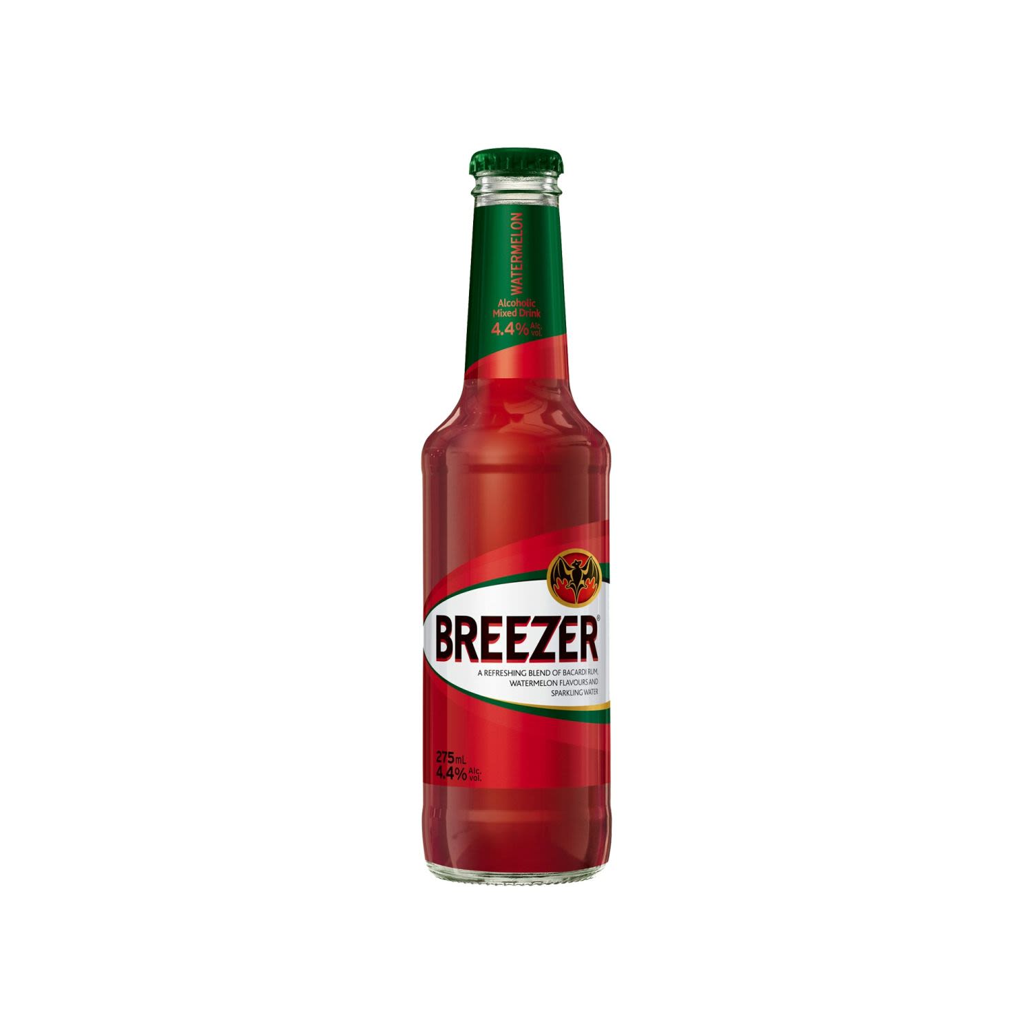 Bacardi Breezer Watermelon 275mL Bottle
