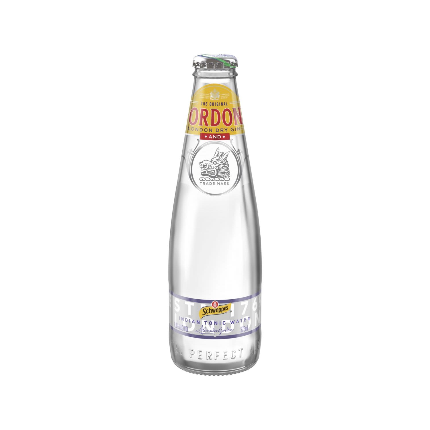 Gordon's Classic Mix and Tonic 275mL Bottle