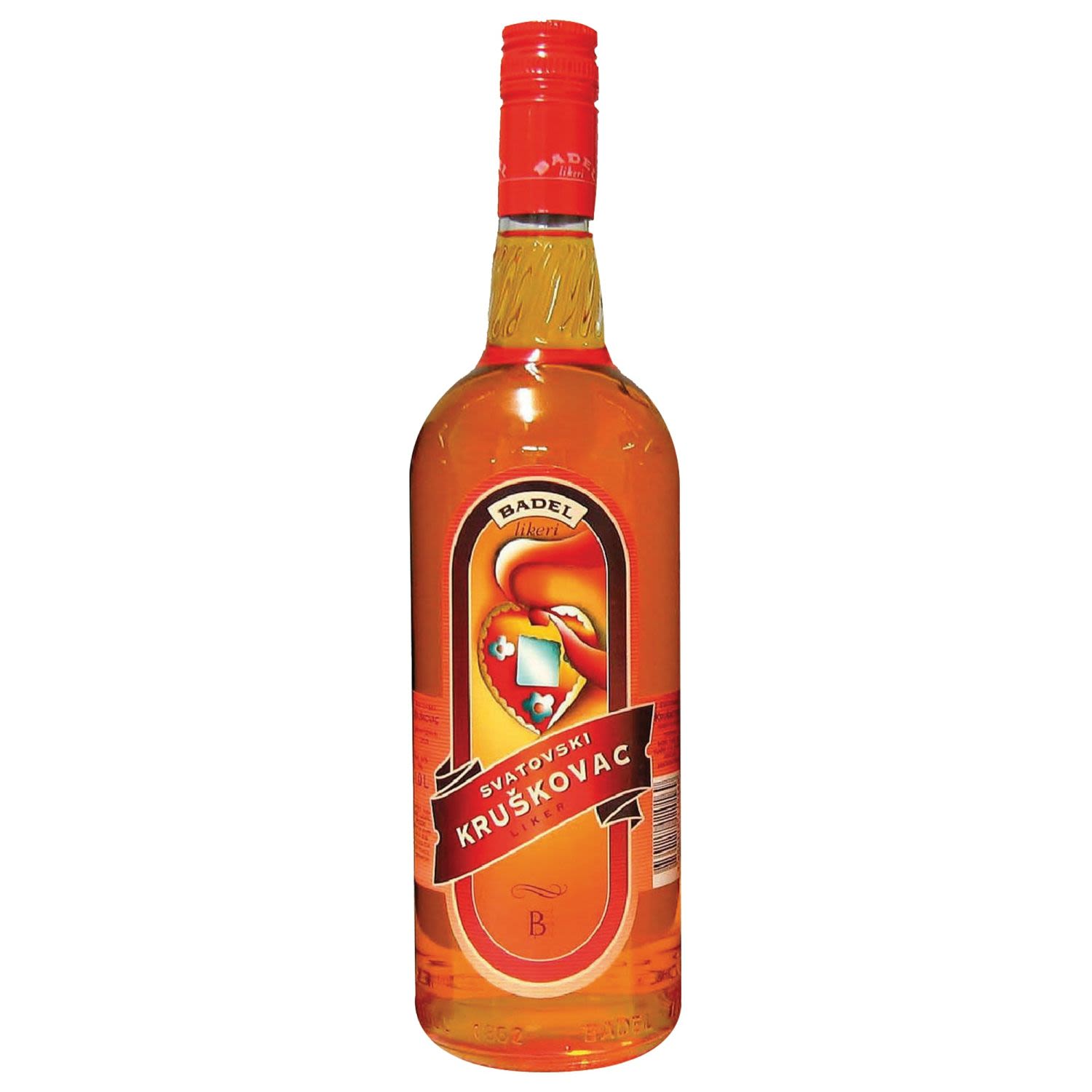 Badel Kruskovac Pear Liqueur 1L Bottle