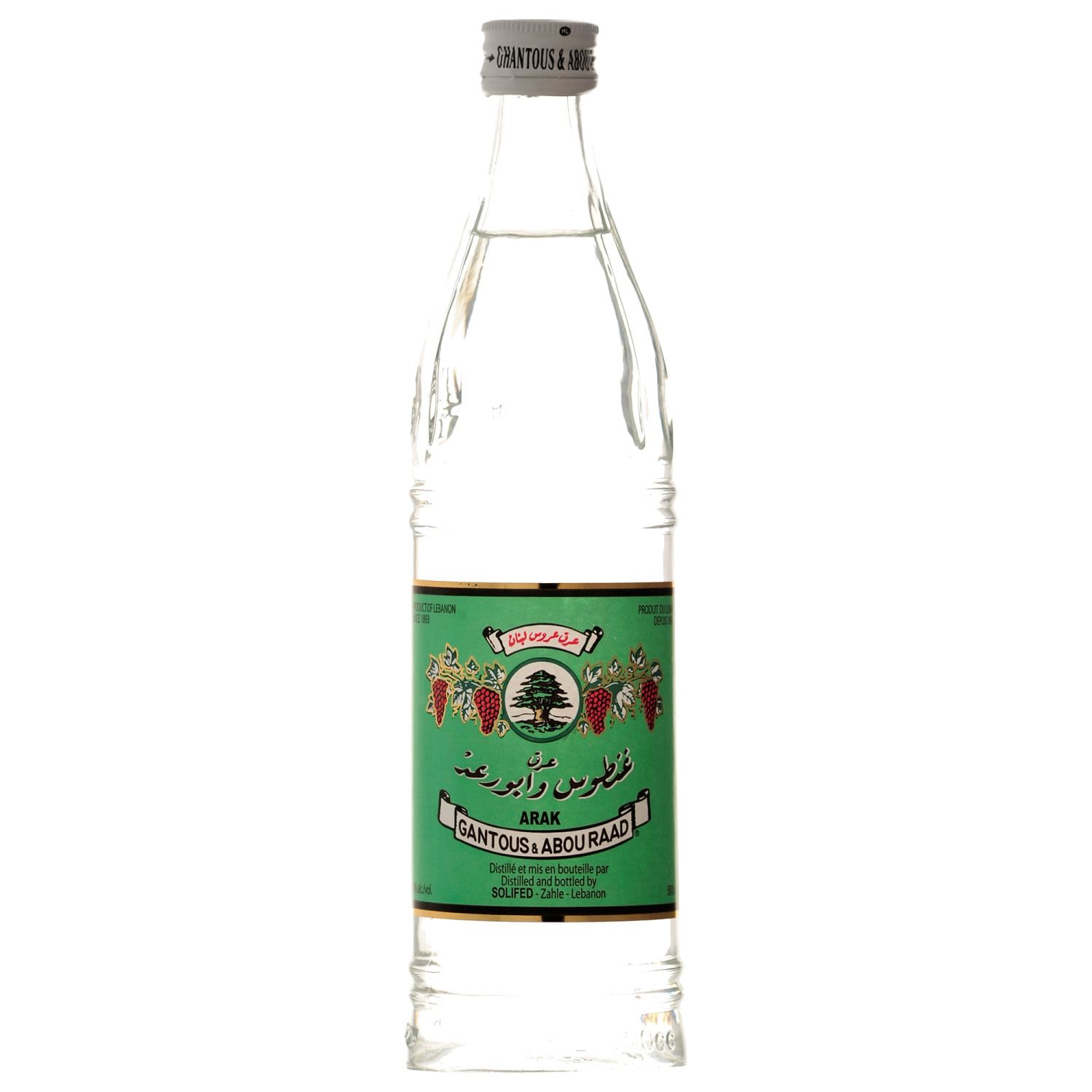 Gantous & Abou Raad Arak 500mL Bottle