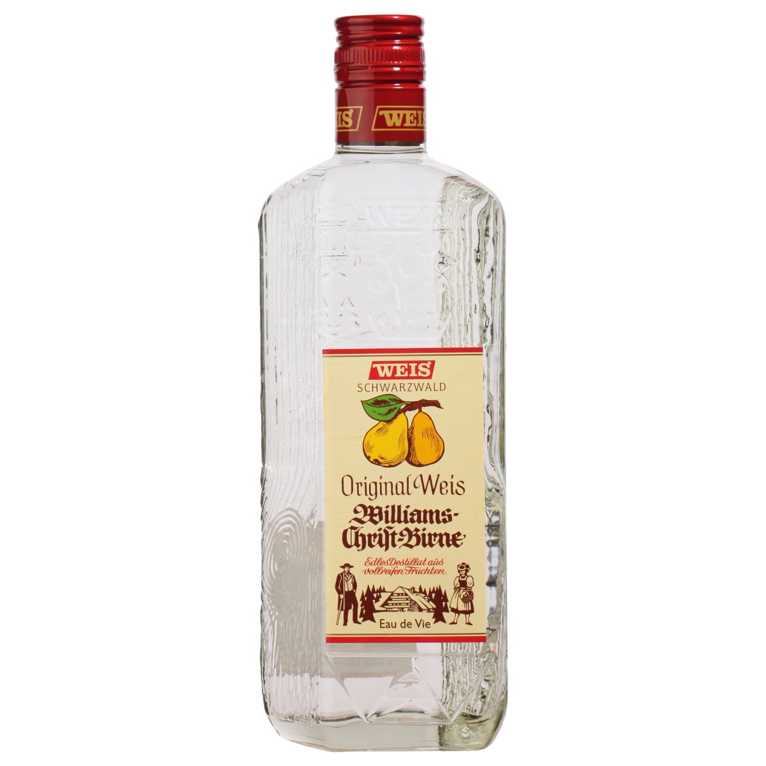 Weis Pear Fruit Brandy 500mL Bottle