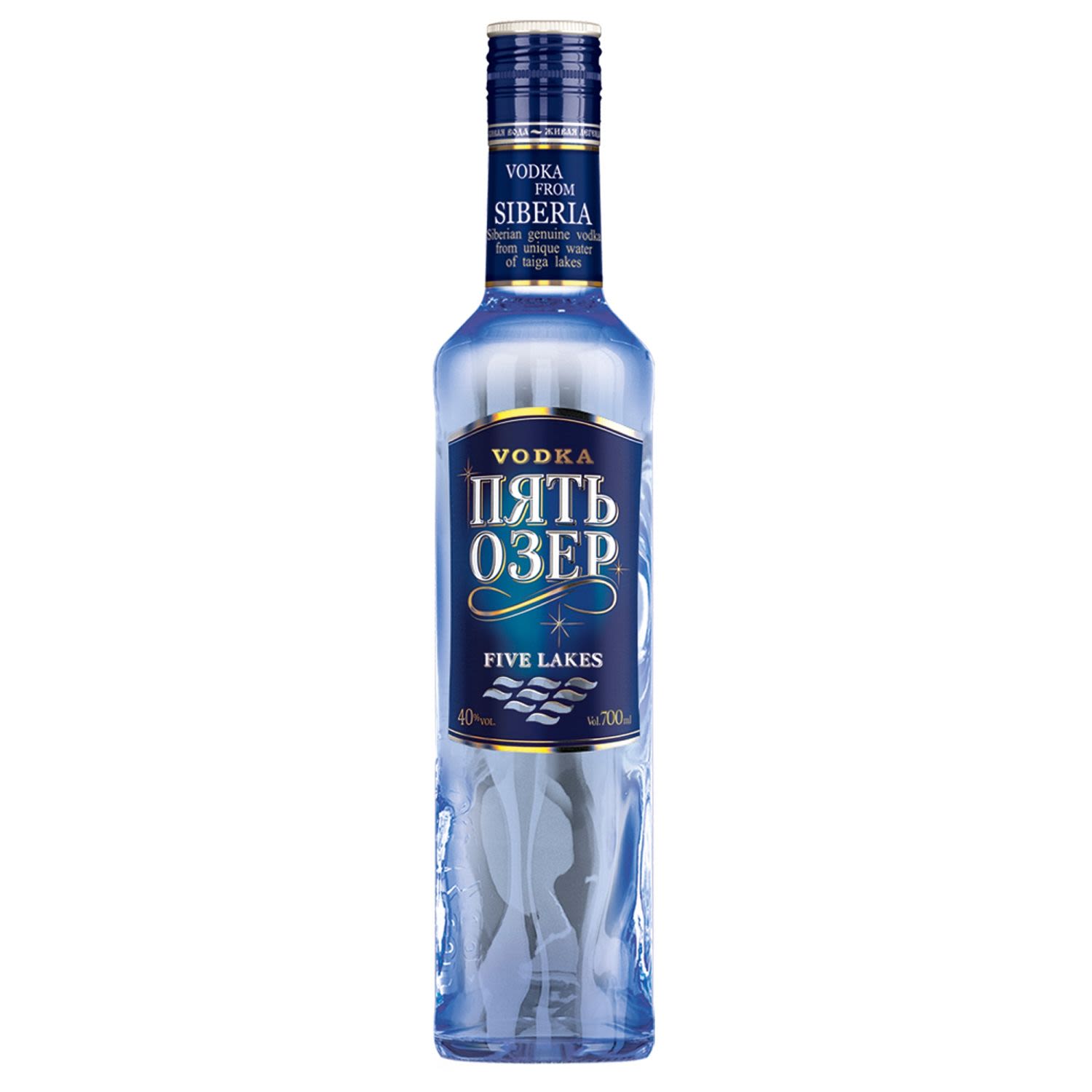 Five Lakes Russian Vodka 700mL Bottle