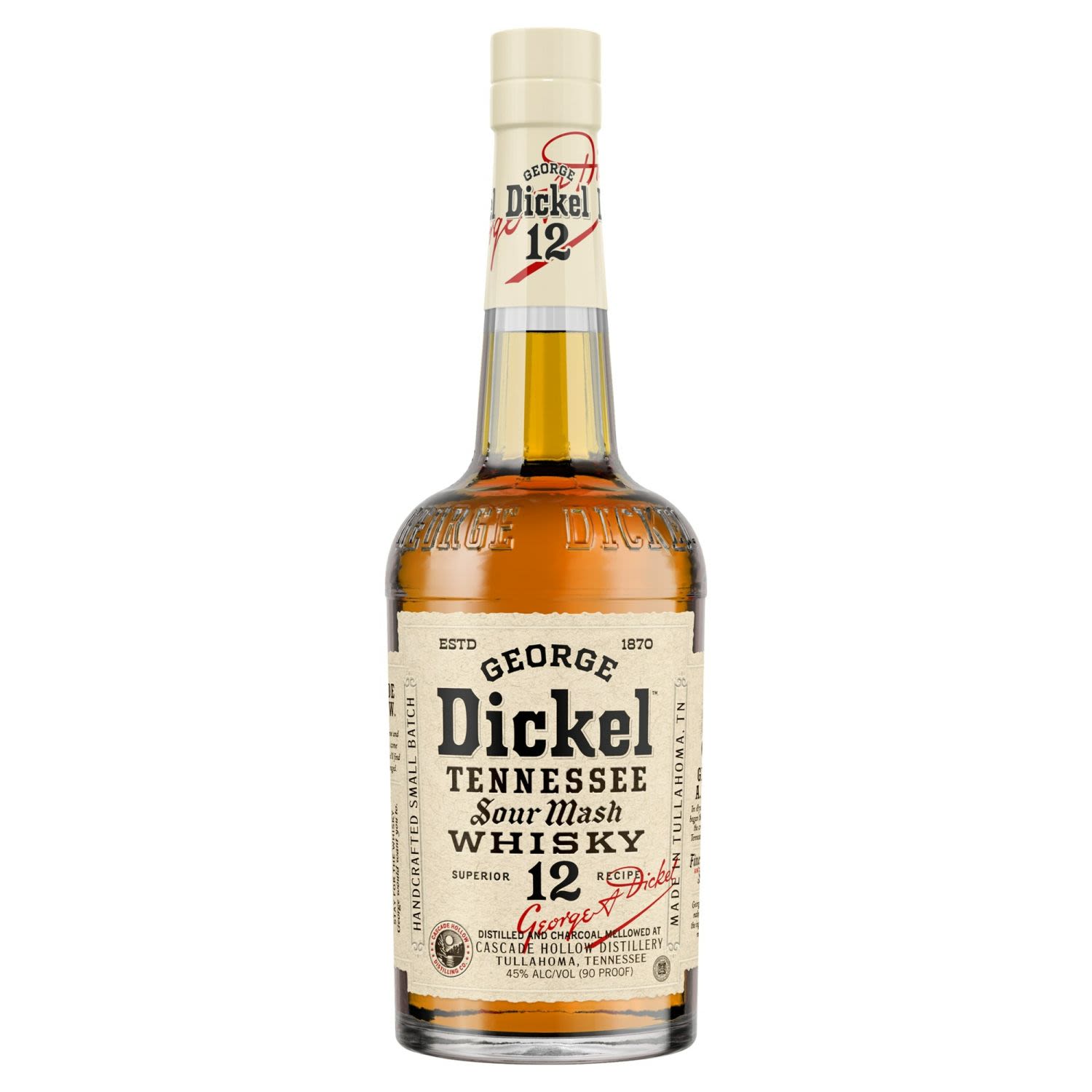 George Dickel Superior No. 12 Tennessee Whisky 750mL Bottle