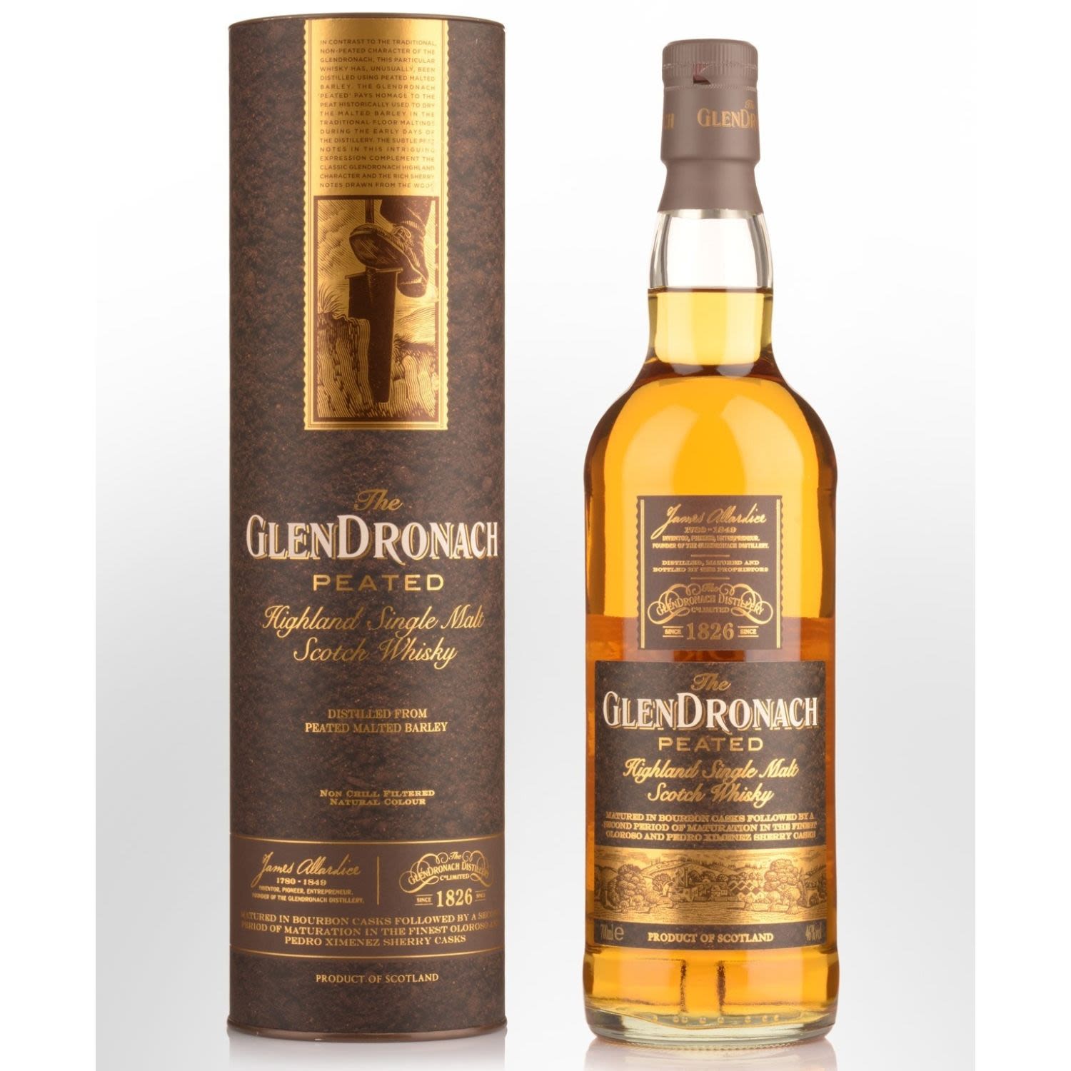 Glendronach Peated 700mL Bottle