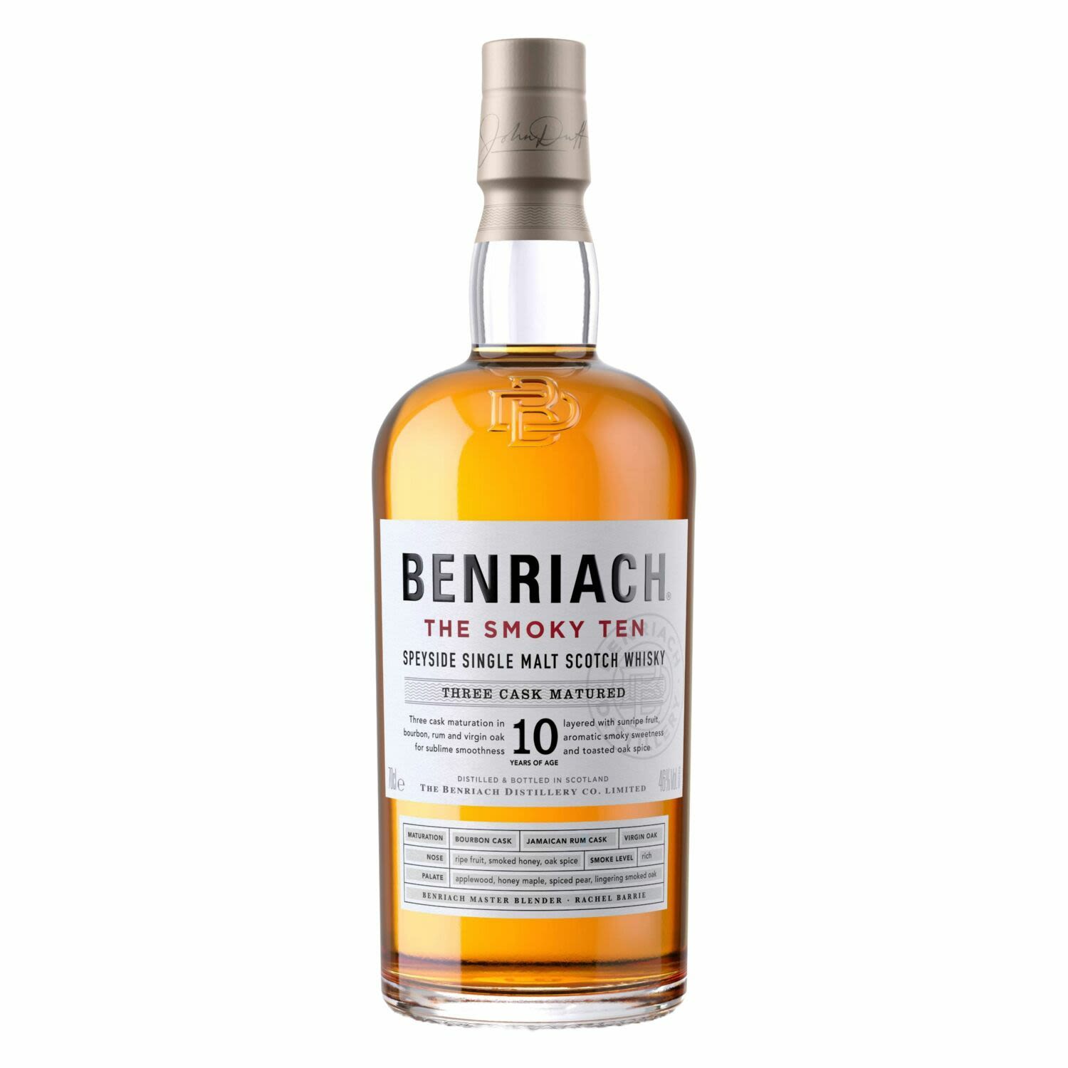 Benriach 10YO Curiositas 700mL Bottle
