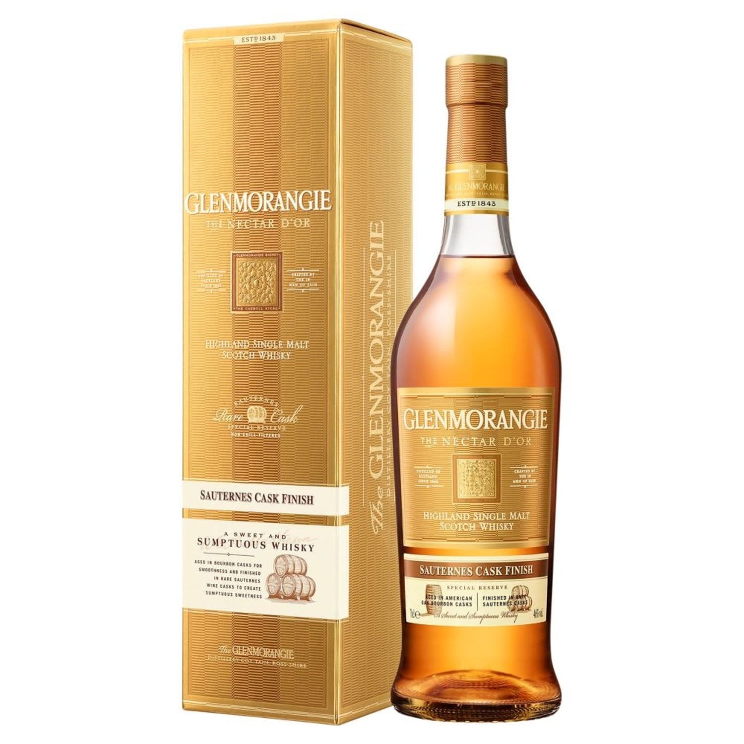 Glenmorangie Nectar d'Or Single Malt Scotch Whisky 700mL Bottle